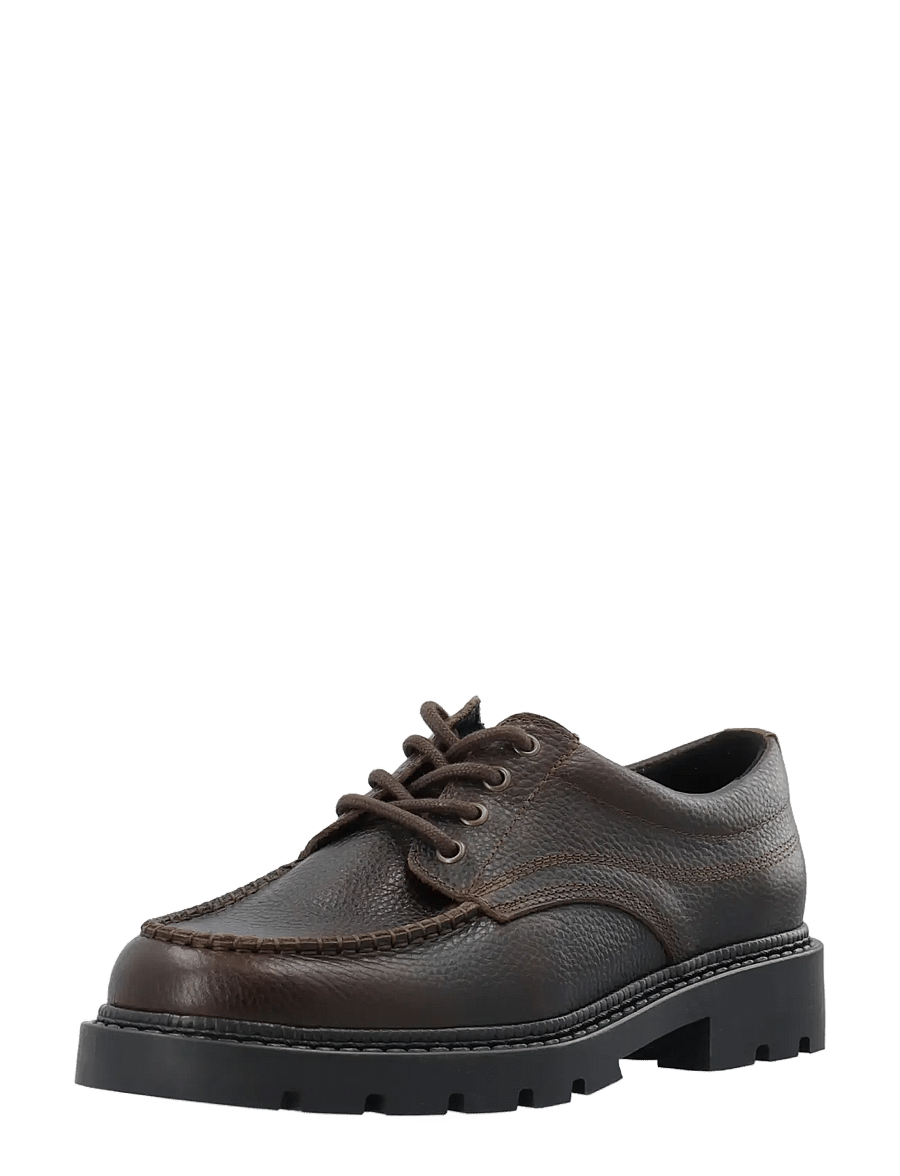 Bianco - BIAJEFF Engineer Derby Texas Tumbled - kollektionen - dark brown - 0