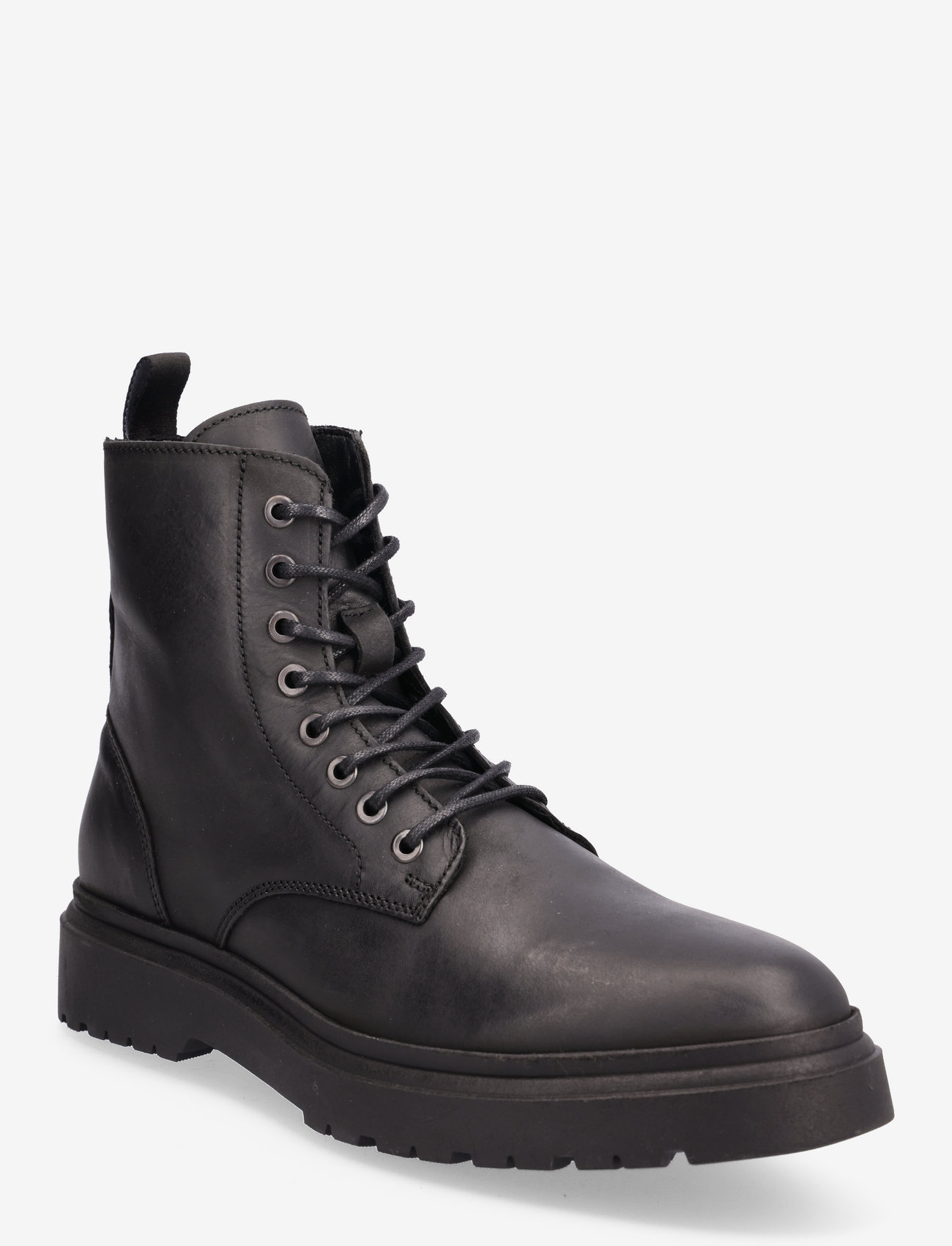 Bianco - BIAROVER Laced Up Boot Crust - black - 0