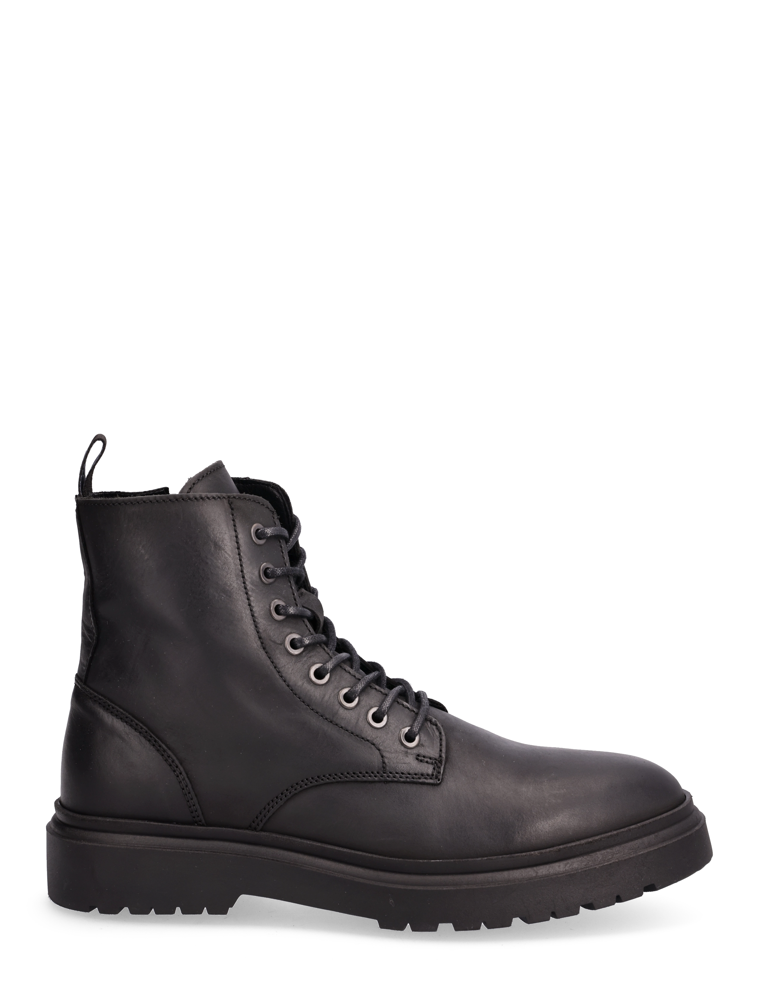 Bianco - BIAROVER Laced Up Boot Crust - black - 1