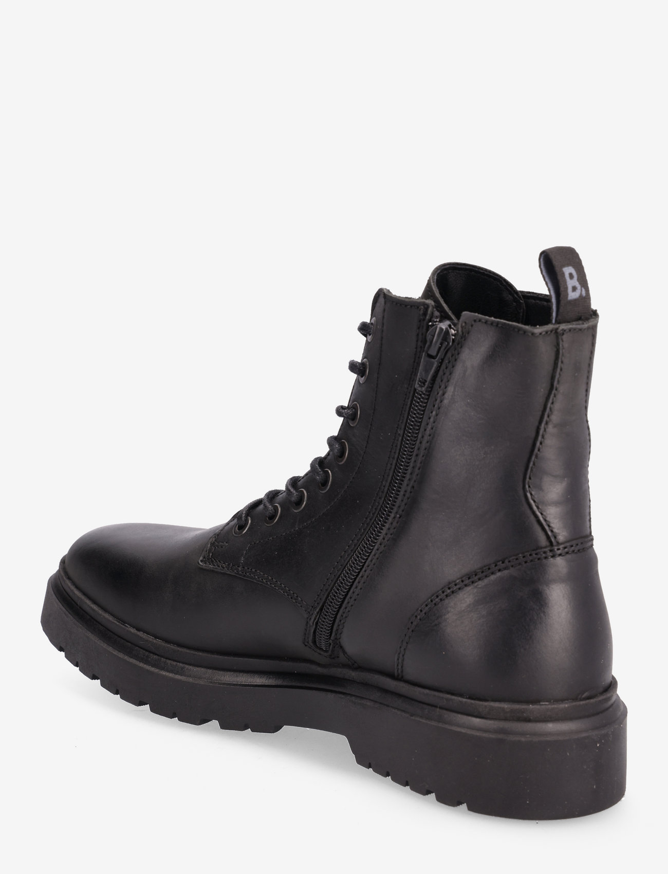 Bianco - BIAROVER Laced Up Boot Crust - black - 2