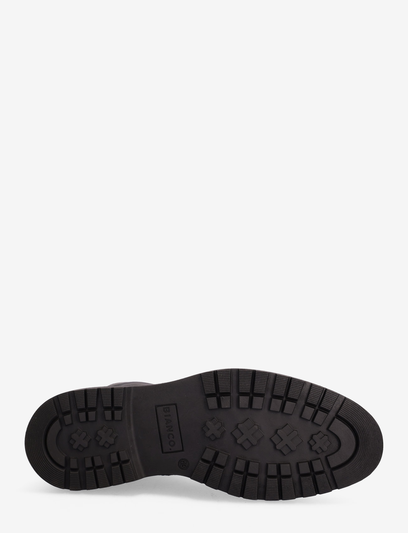 Bianco - BIAROVER Laced Up Boot Crust - black - 4