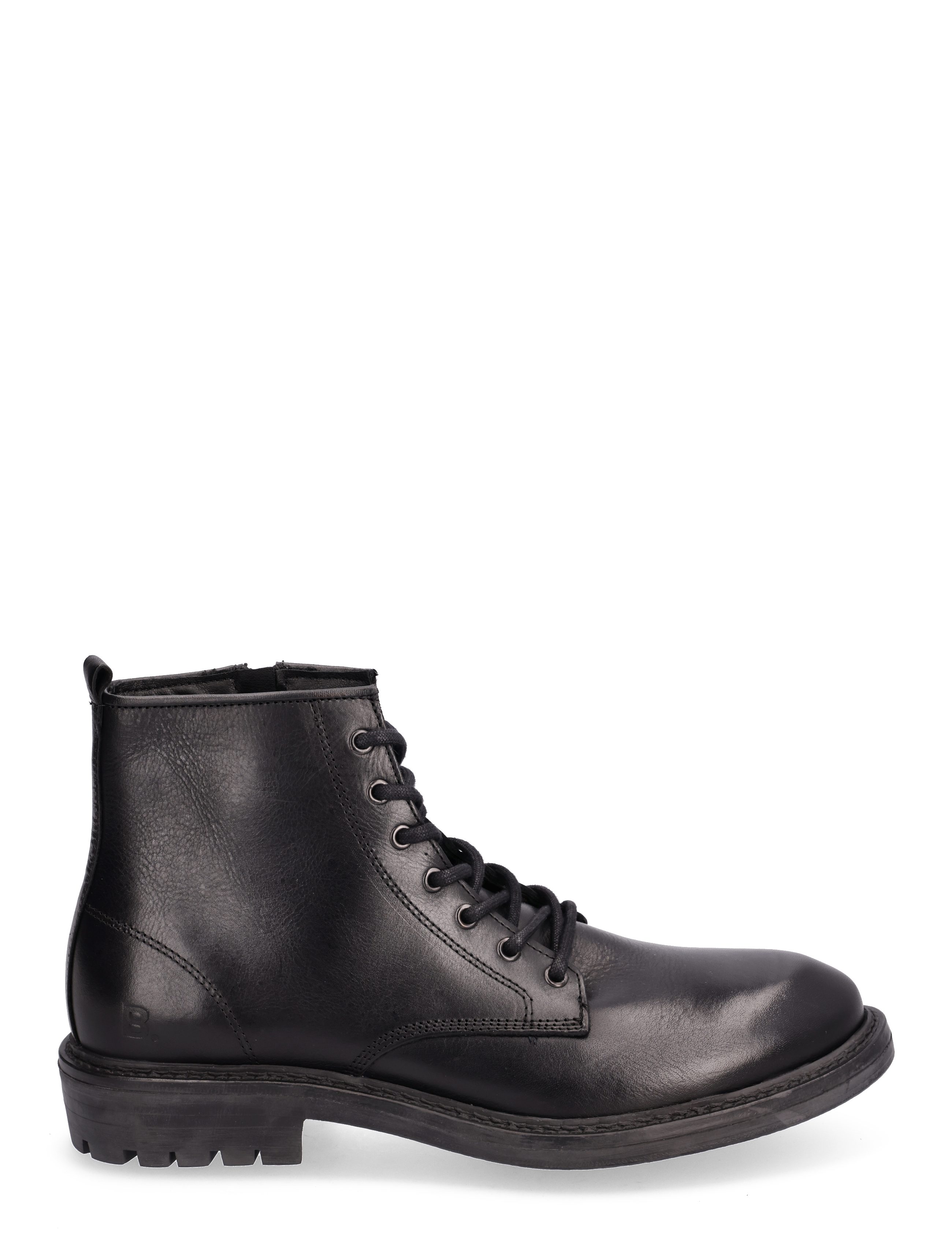 Bianco - BIAPETER Lace Up Boot Texas - black - 1