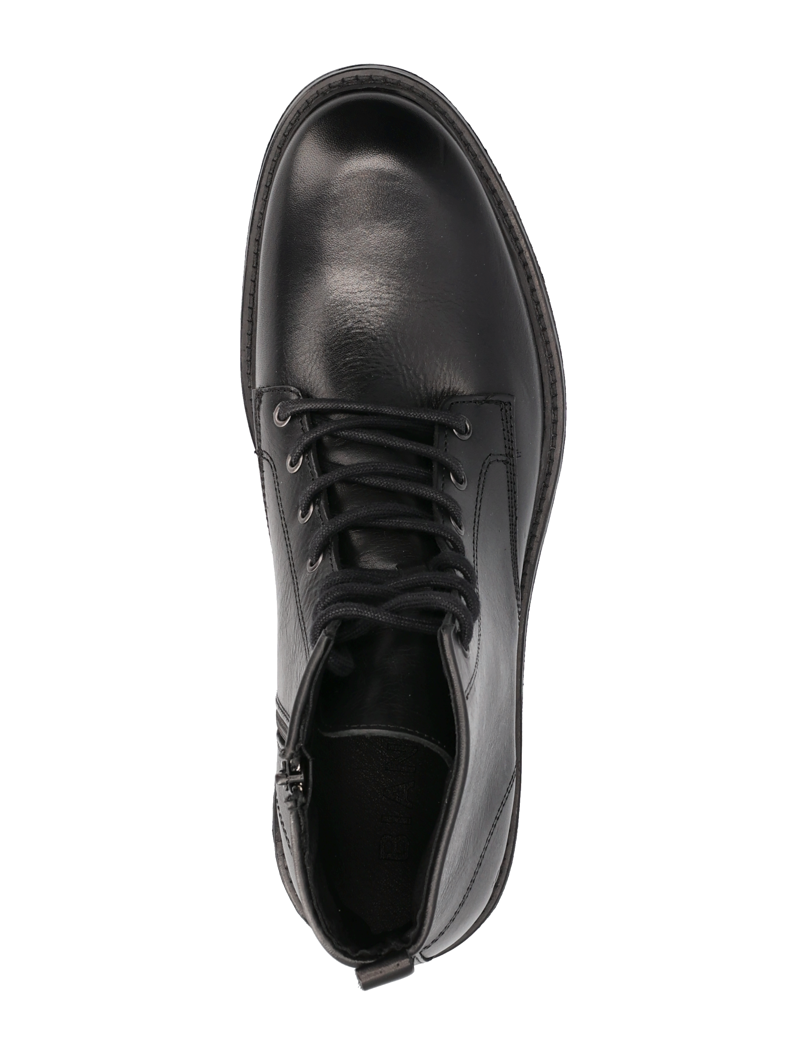 Bianco - BIAPETER Lace Up Boot Texas - black - 3