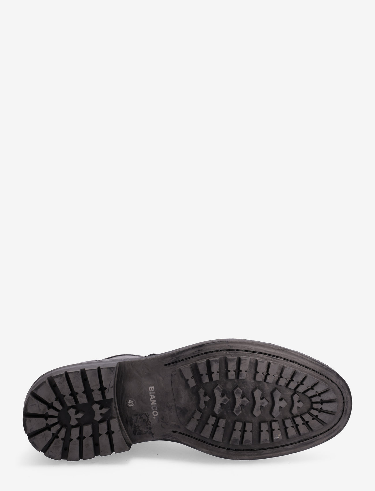 Bianco - BIAPETER Lace Up Boot Texas - black - 4