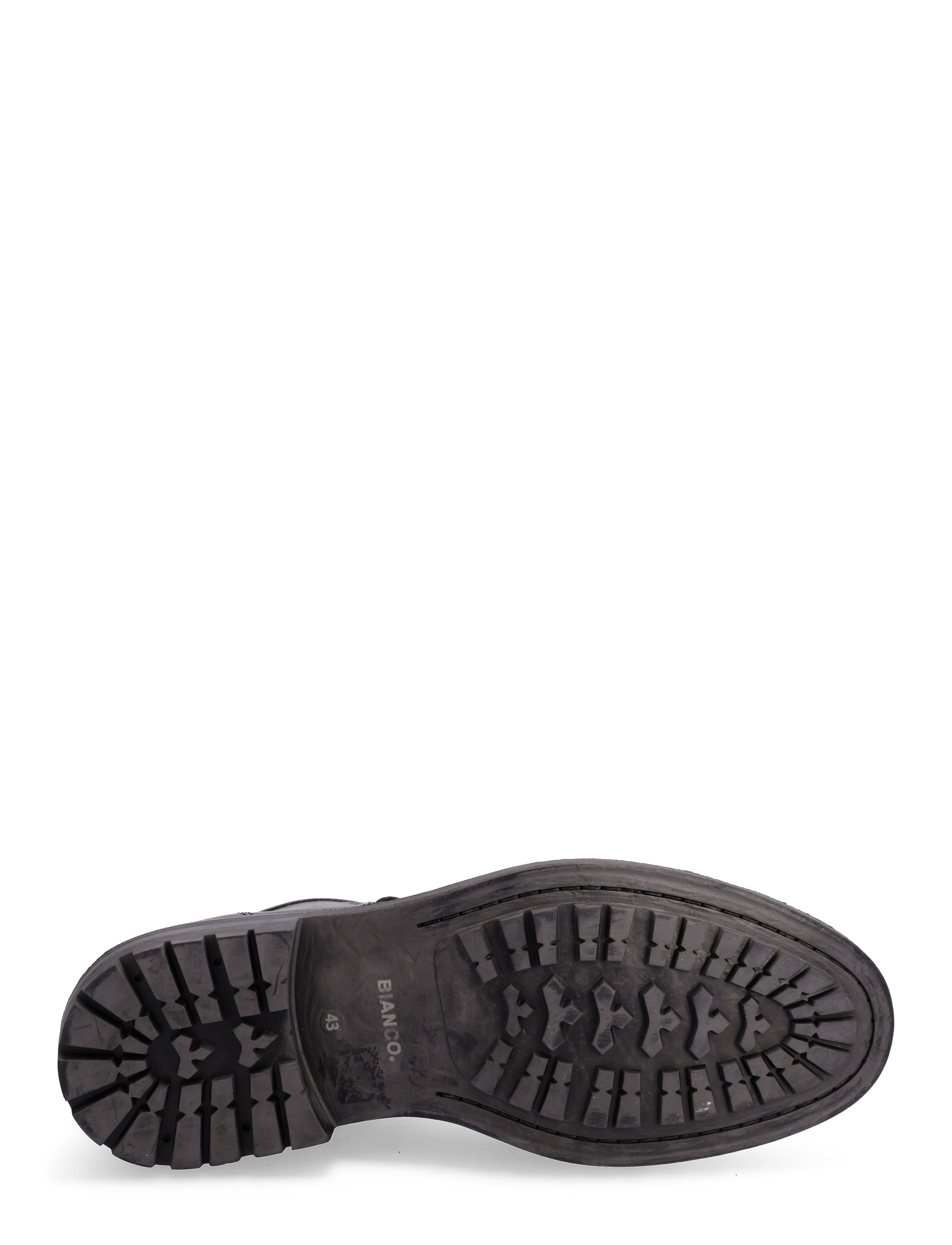 Bianco - BIAPETER Lace Up Boot Texas - black - 4