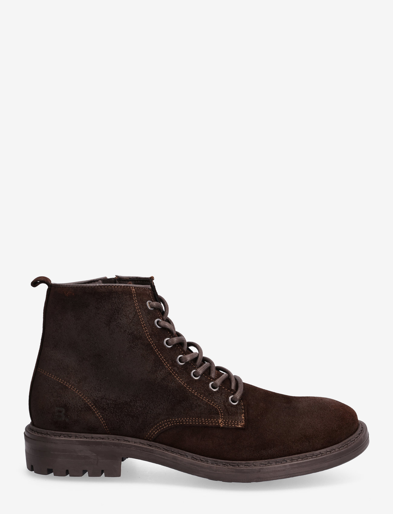 Bianco - BIAPETER Lace Up Boot Suede - dark brown - 1