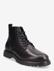 BIAGIL Laced Up Boot Soft Texas - BLACK