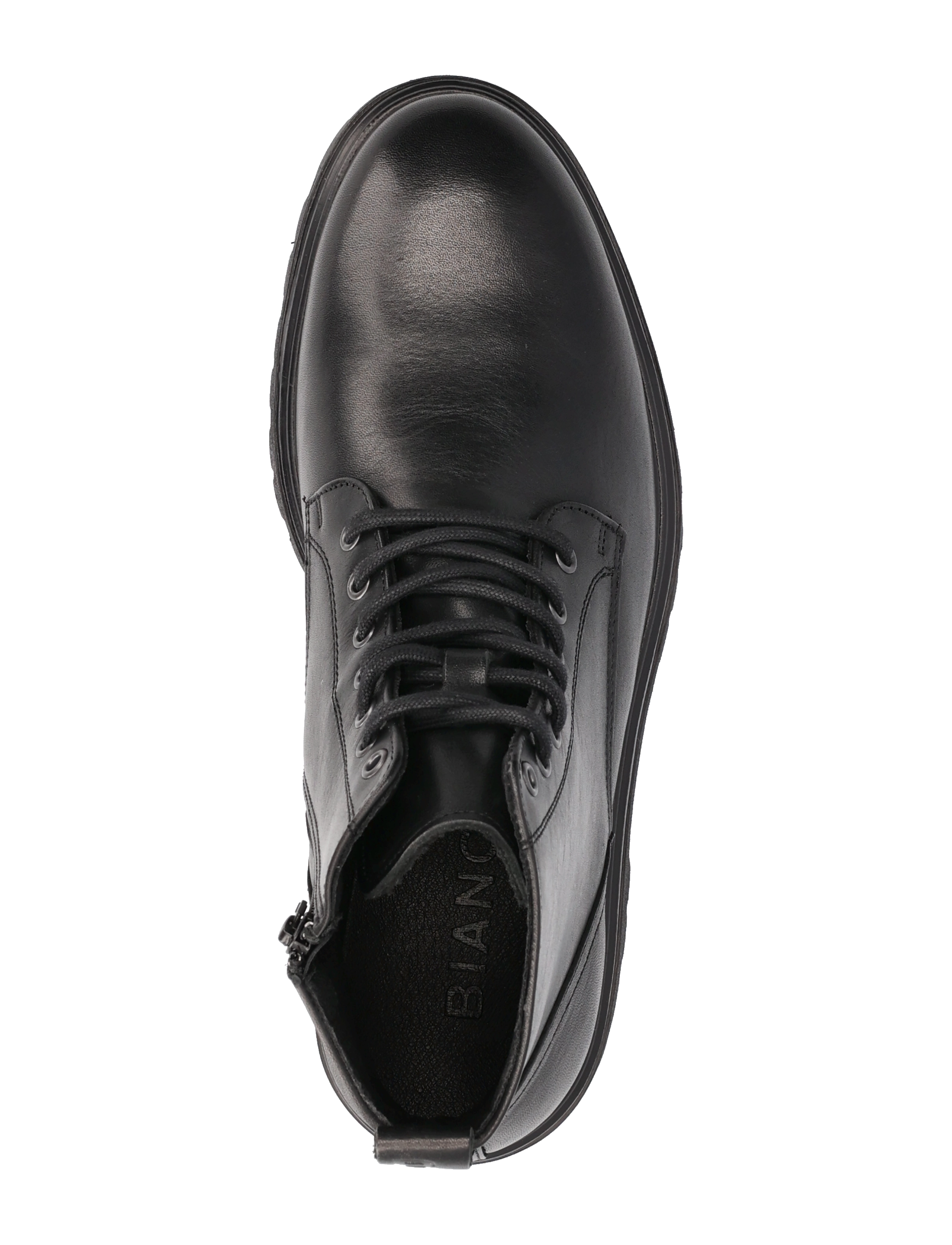 Bianco - BIAGIL Lace Up Boot Soft Texas - black - 3