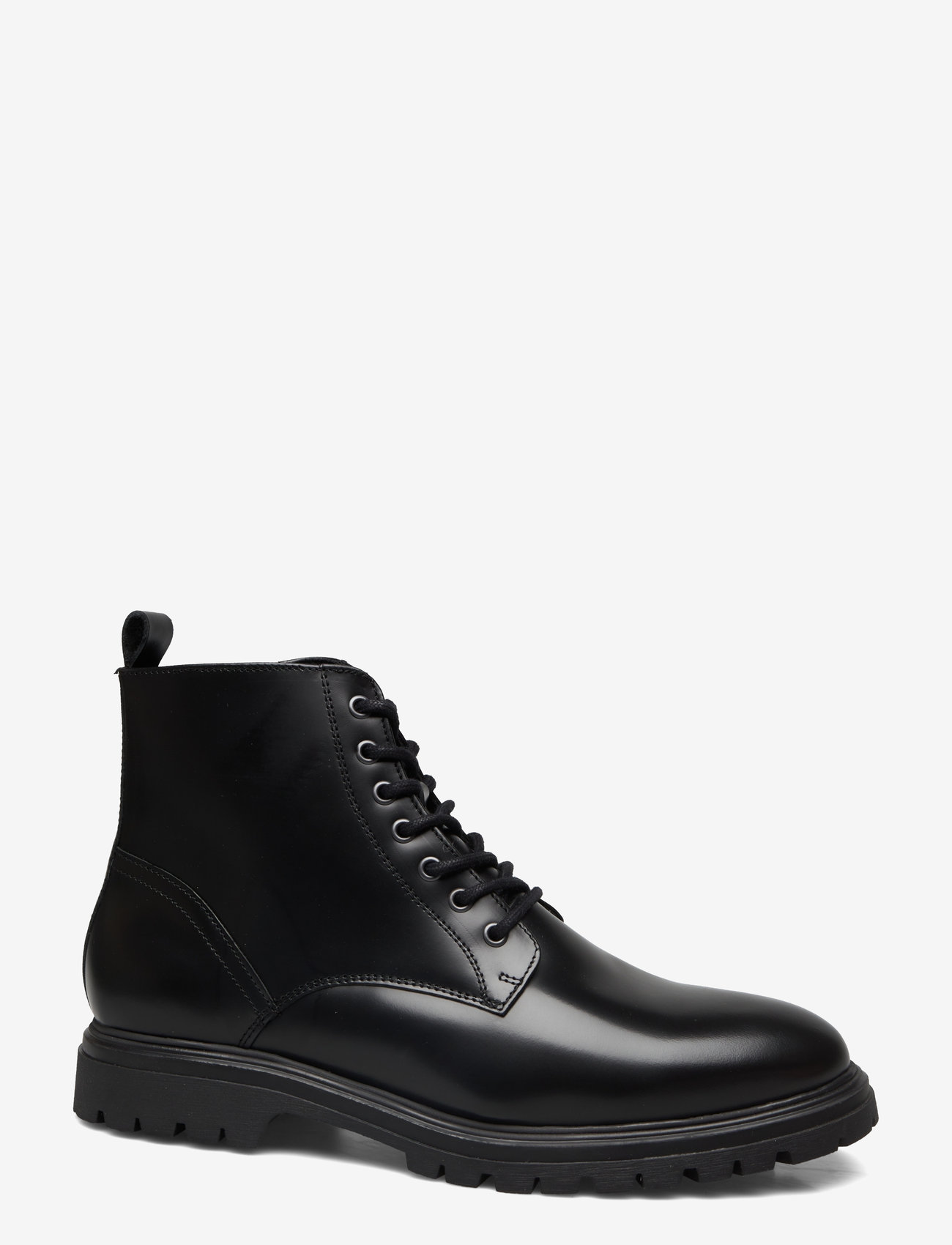 Bianco - BIAGIL Lace Up Boot Polido - black - 1