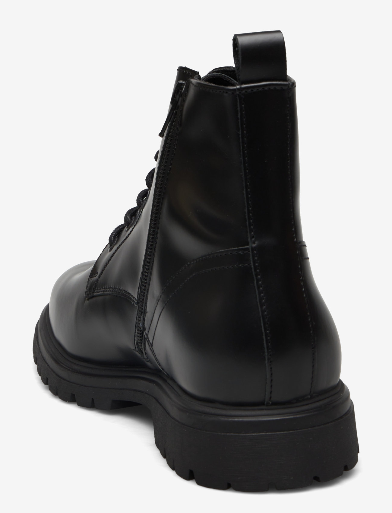 Bianco - BIAGIL Lace Up Boot Polido - black - 2