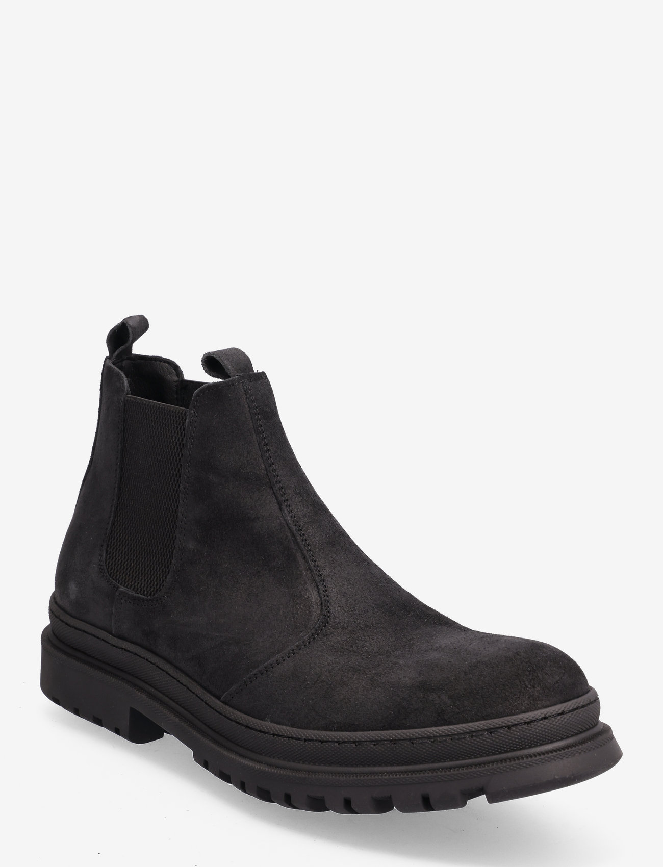 Bianco - BIAGRANT Chelsea Boot Suede - birthday gifts - black - 0