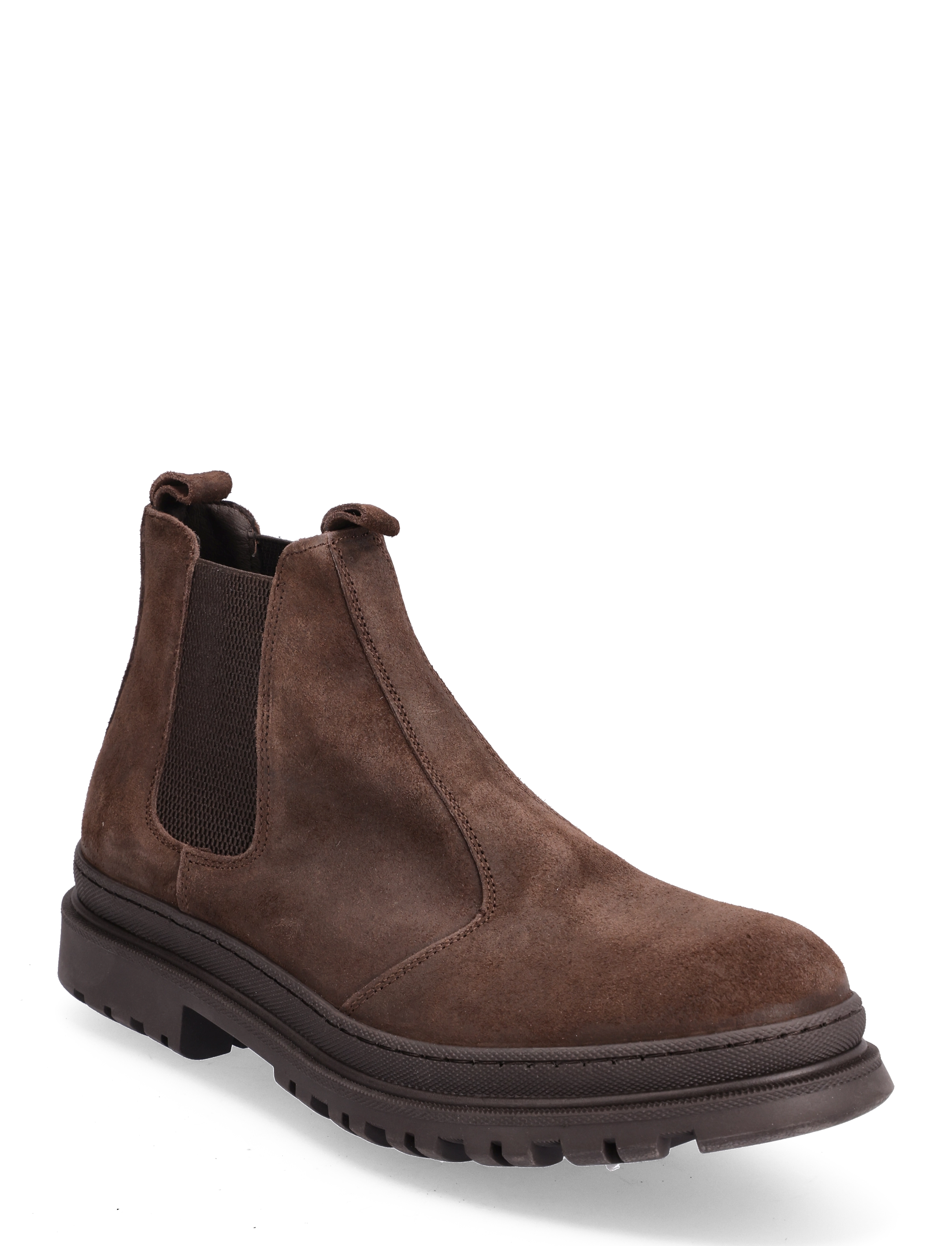 BIAGRANT Chelsea Boot Suede - DARK BROWN