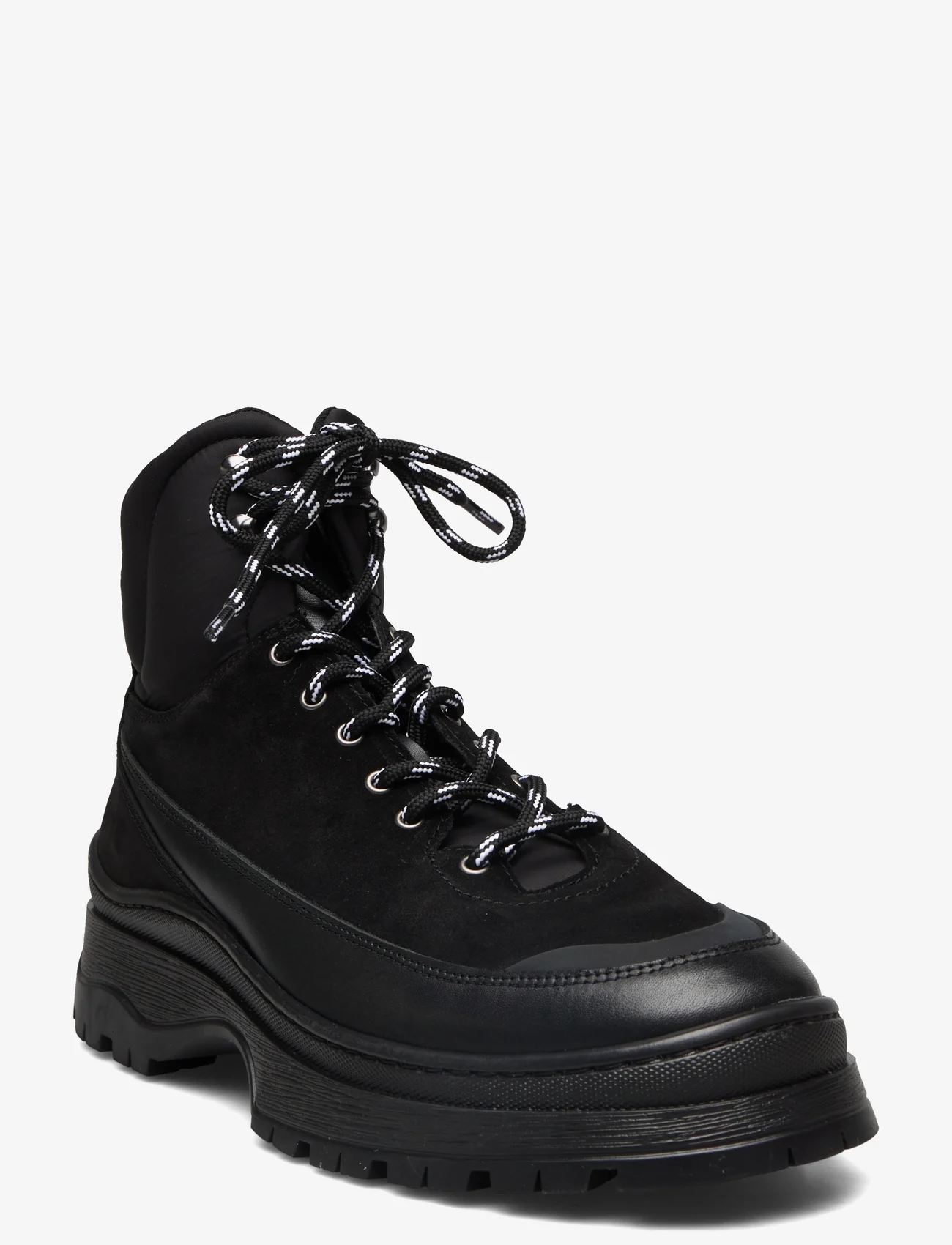 Bianco - BIAKIM Hiking Boot - støvler med snøre - black - 0