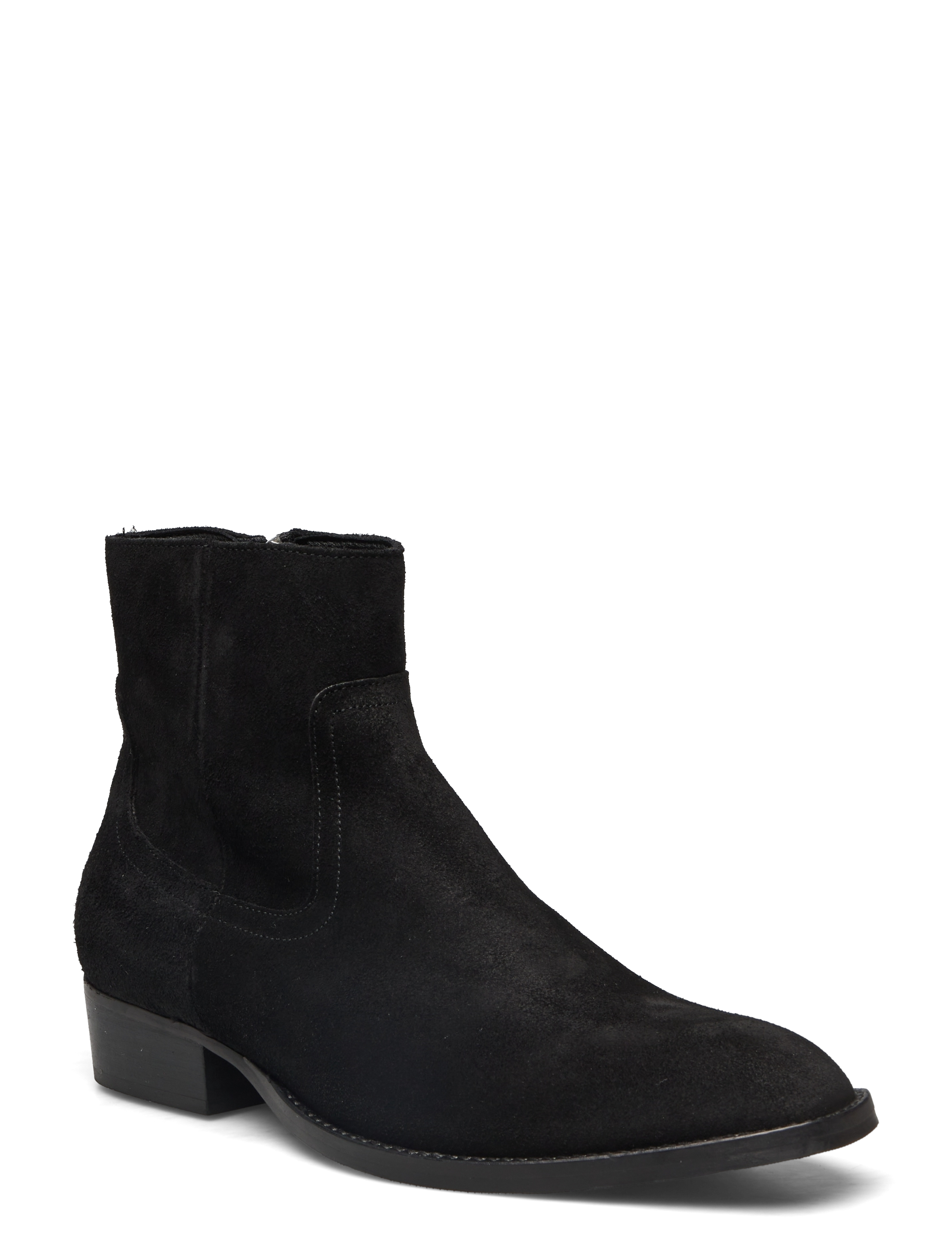 BIABECK Zip Boot Suede - BLACK