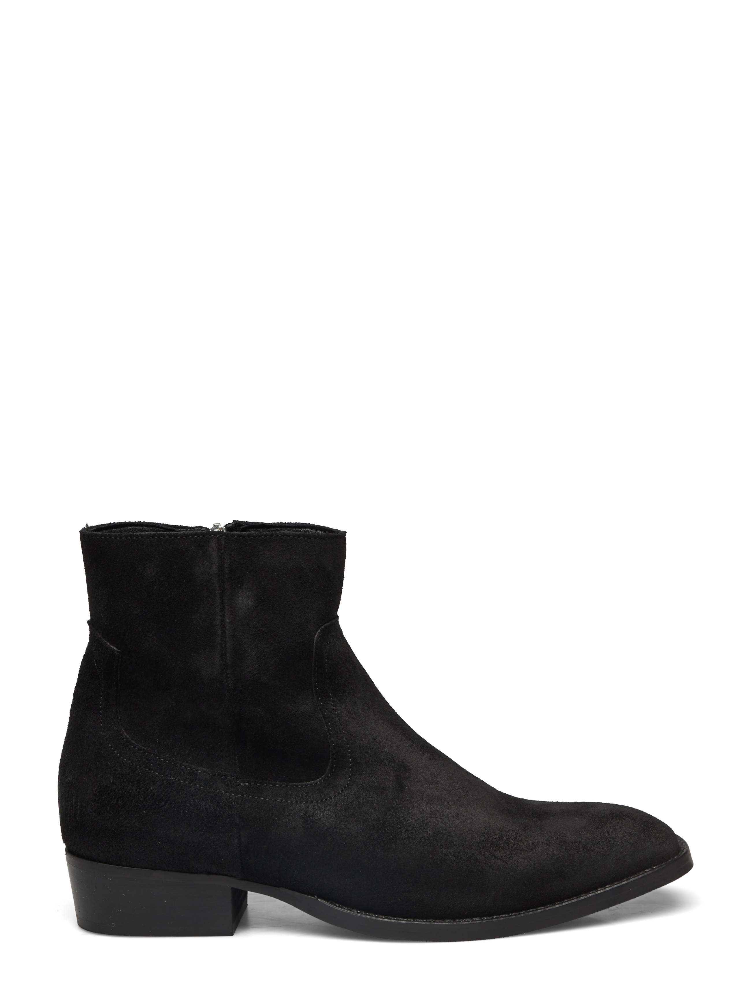 Bianco - BIABECK Zip Boot Suede - black - 1