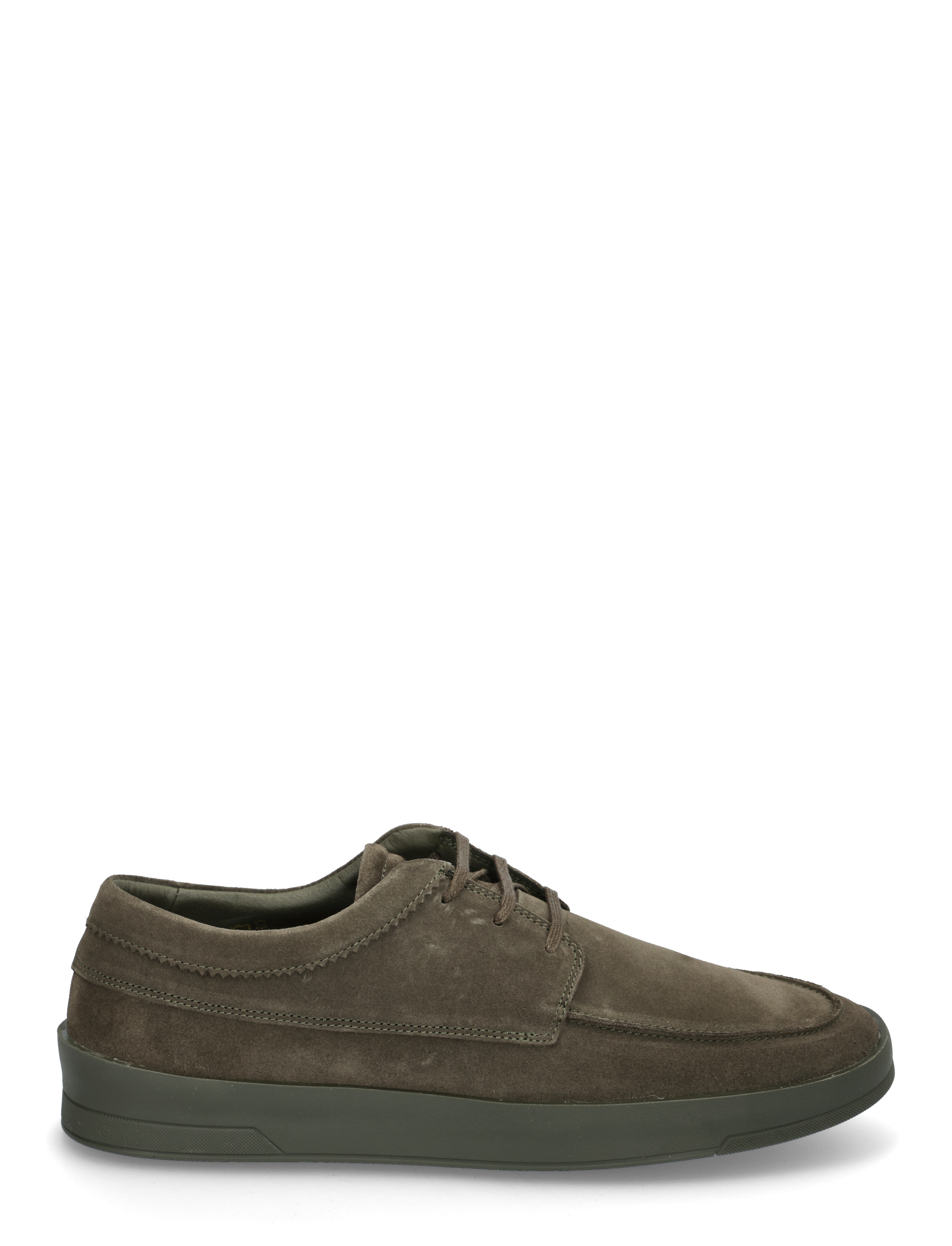 Bianco - BIATOM Lace Shoe Suede - dark olive - 1