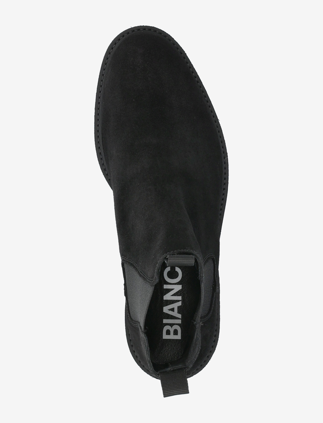 Bianco - BIAERIK Chelsea Boot Oily Suede# - black - 3