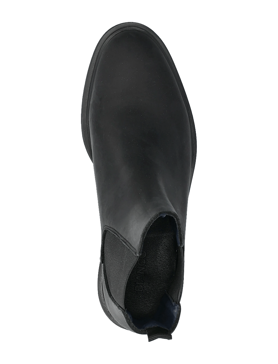 Bianco - BIAFELIX Chelsea Crazy Horse - chelsea boots - black - 3