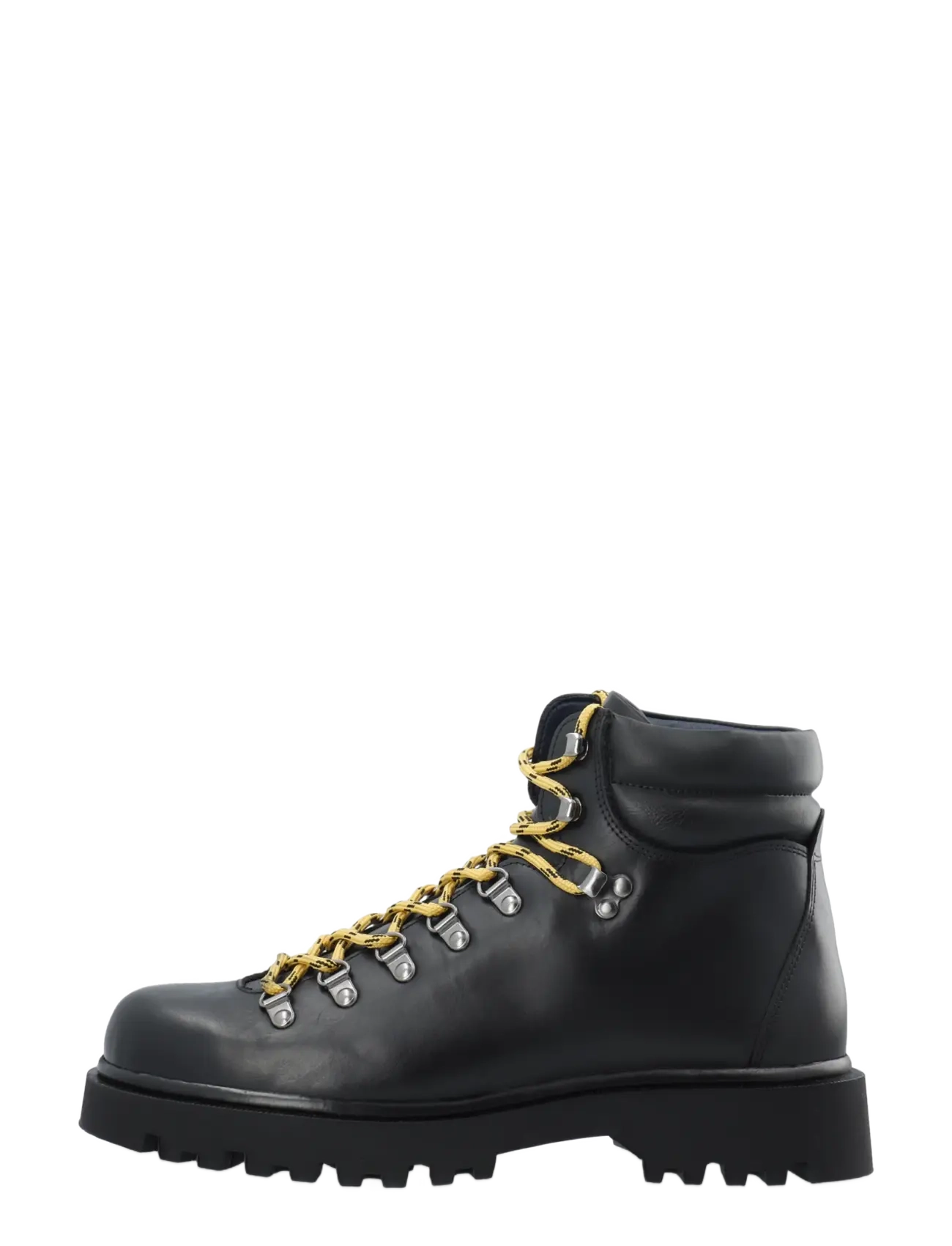 Bianco - BIADENALI Hiking Boot Pull Up - schnürstiefel - black - 1