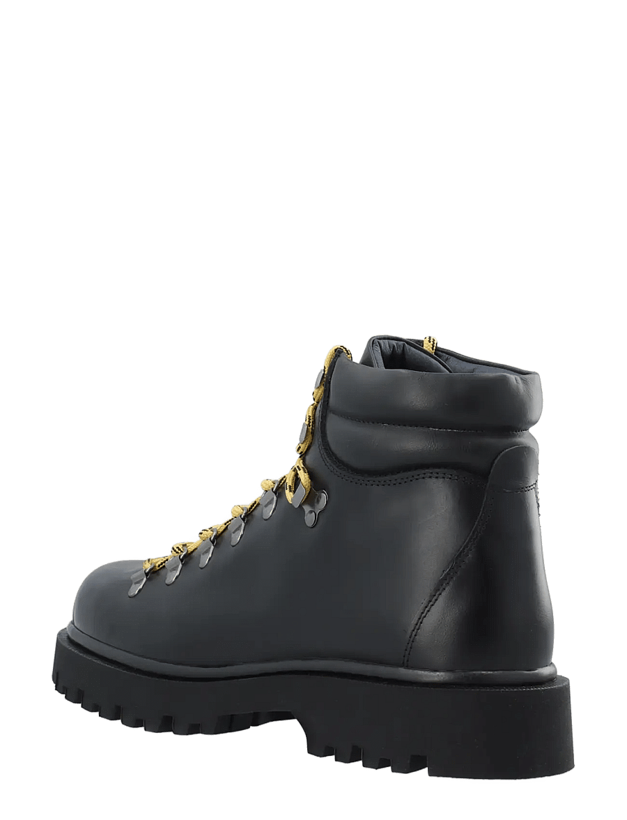 Bianco - BIADENALI Hiking Boot Pull Up - schnürstiefel - black - 2