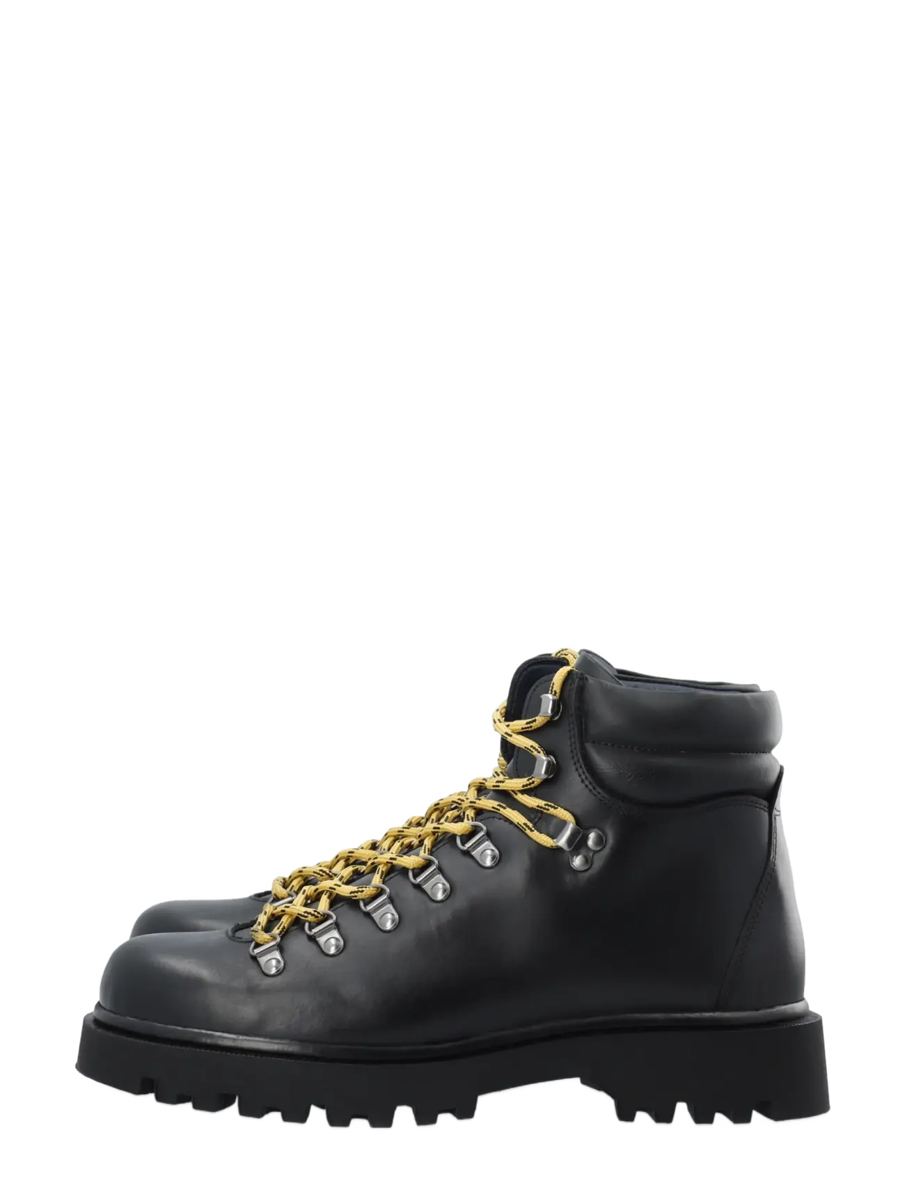 Bianco - BIADENALI Hiking Boot Pull Up - schnürstiefel - black - 5