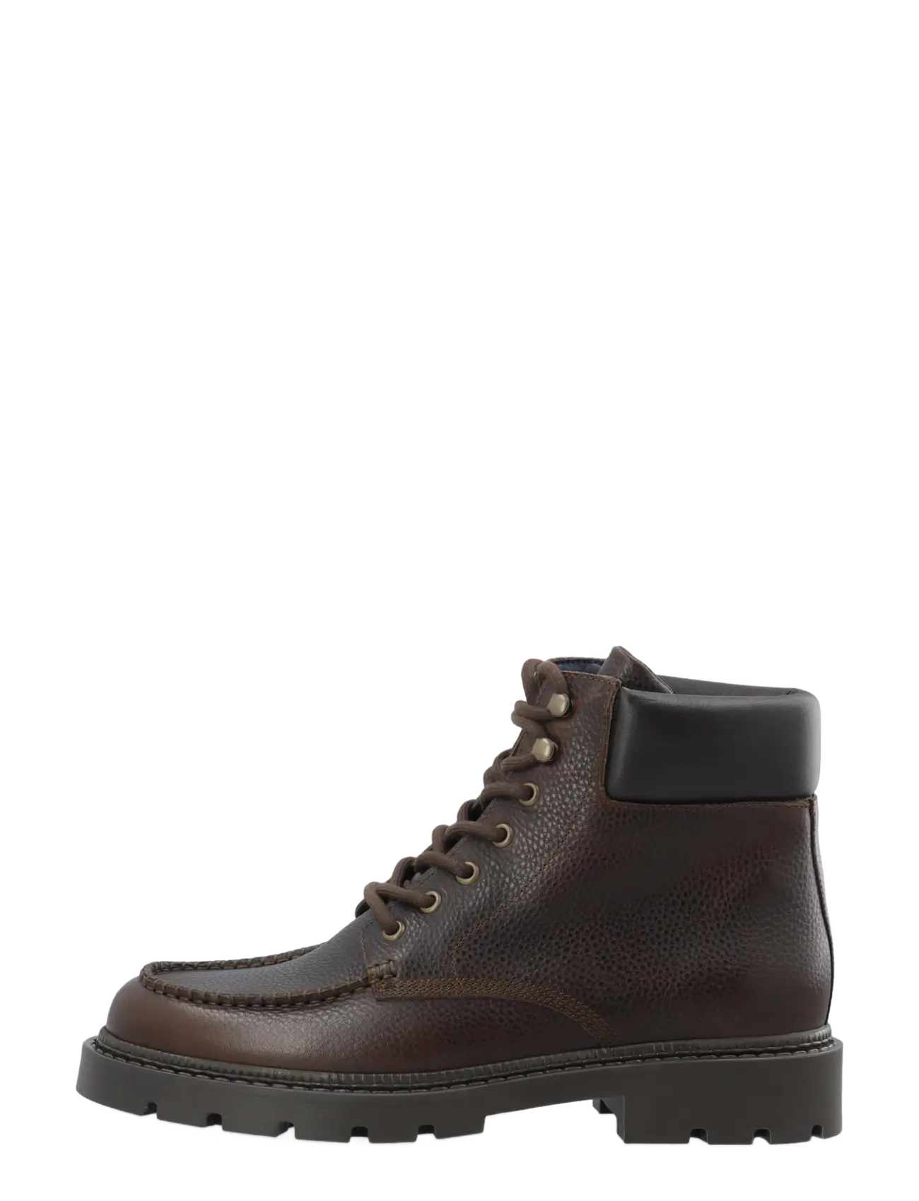 Bianco - BIAJEFF Engineer Boot Texas Tumbled - schnürstiefel - dark brown - 1