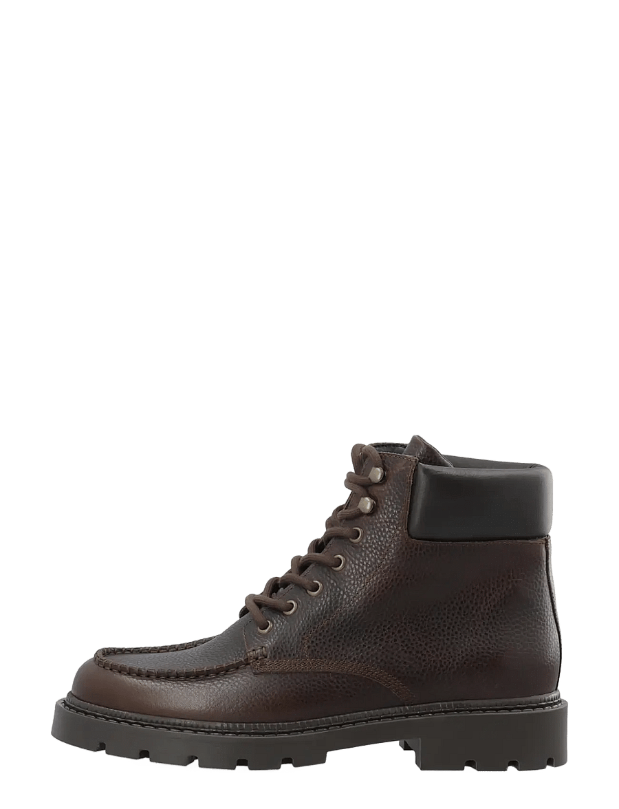 Bianco - BIAJEFF Engineer Boot Texas Tumbled - schnürstiefel - dark brown - 1