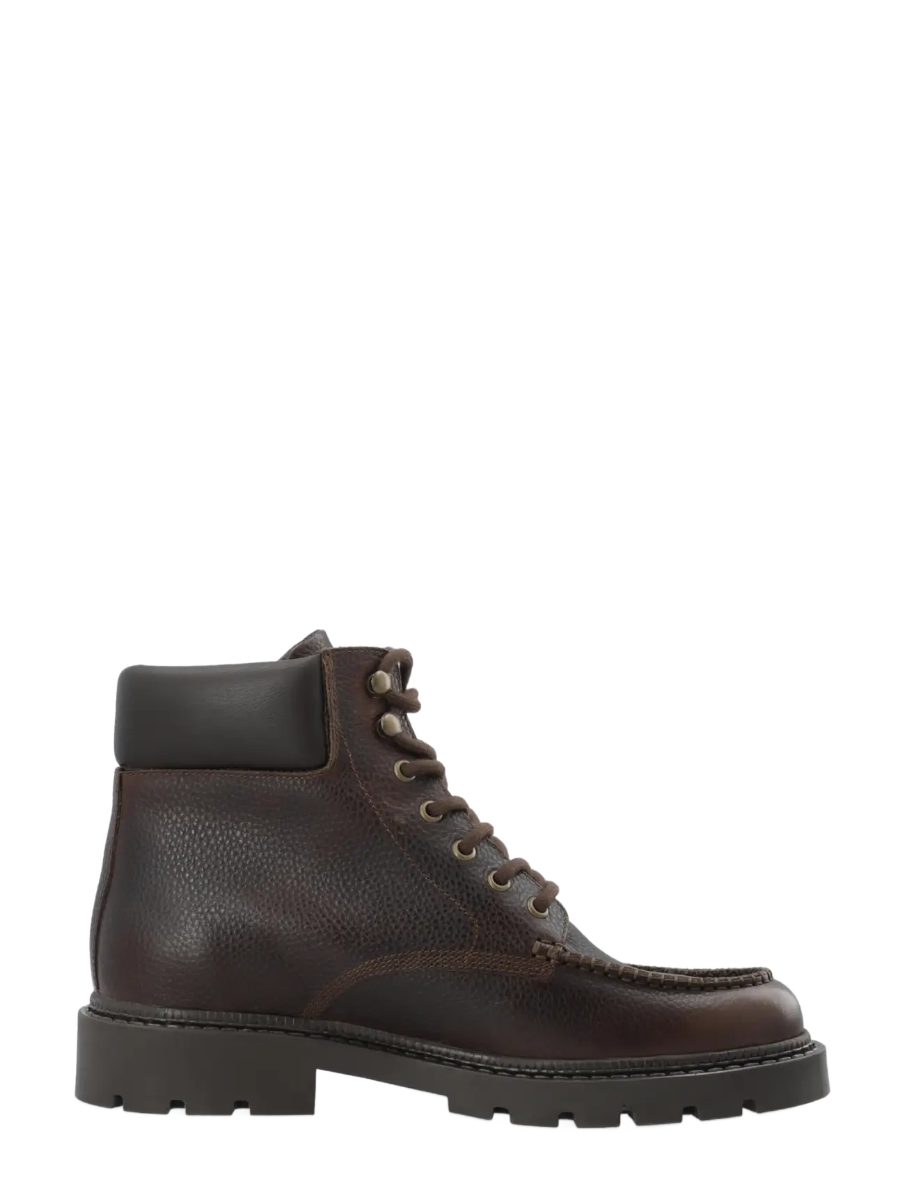 Bianco - BIAJEFF Engineer Boot Texas Tumbled - schnürstiefel - dark brown - 3