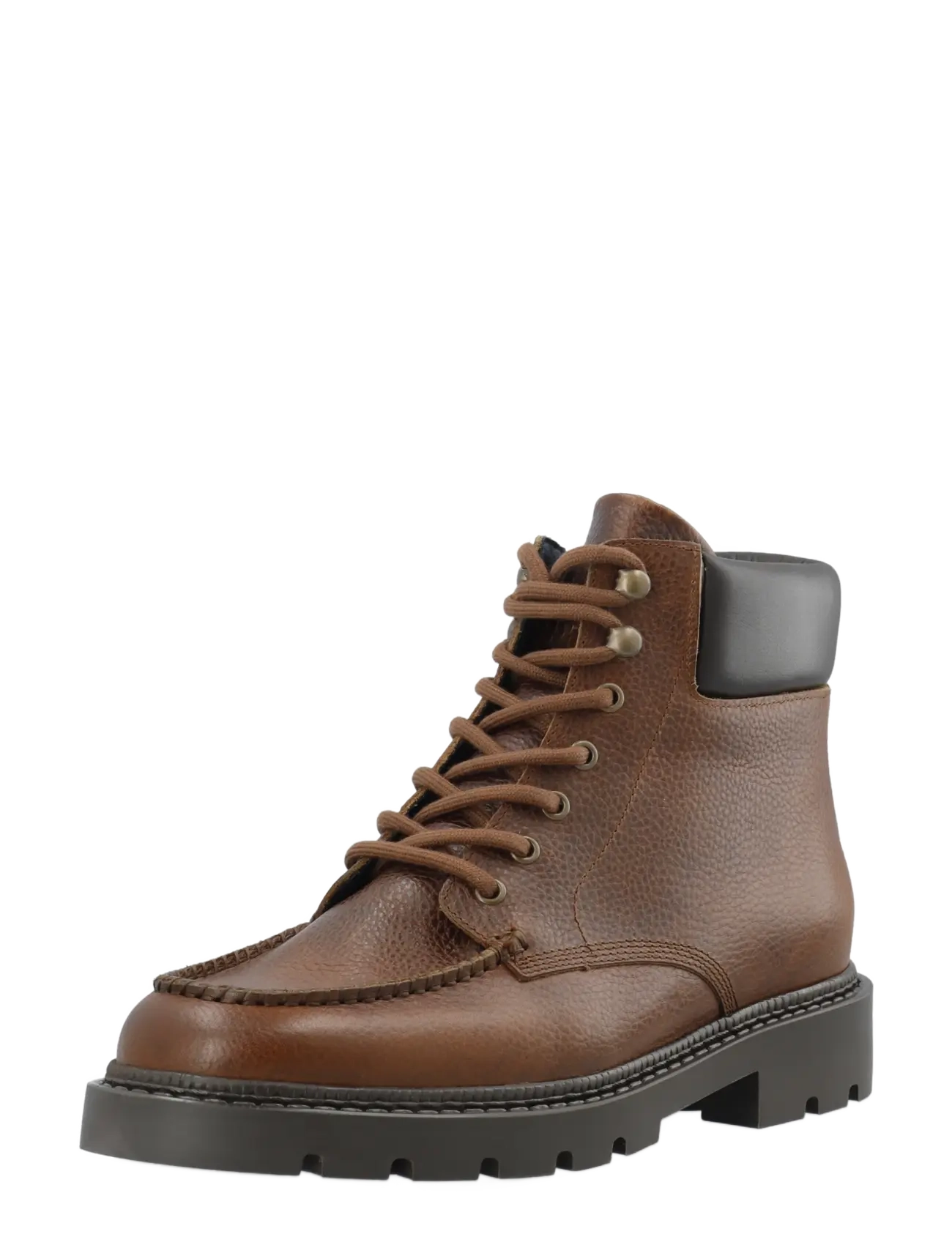 Bianco BIAJEFF Engineer Boot Texas Tumbled - Schuhe - TAN / brown
