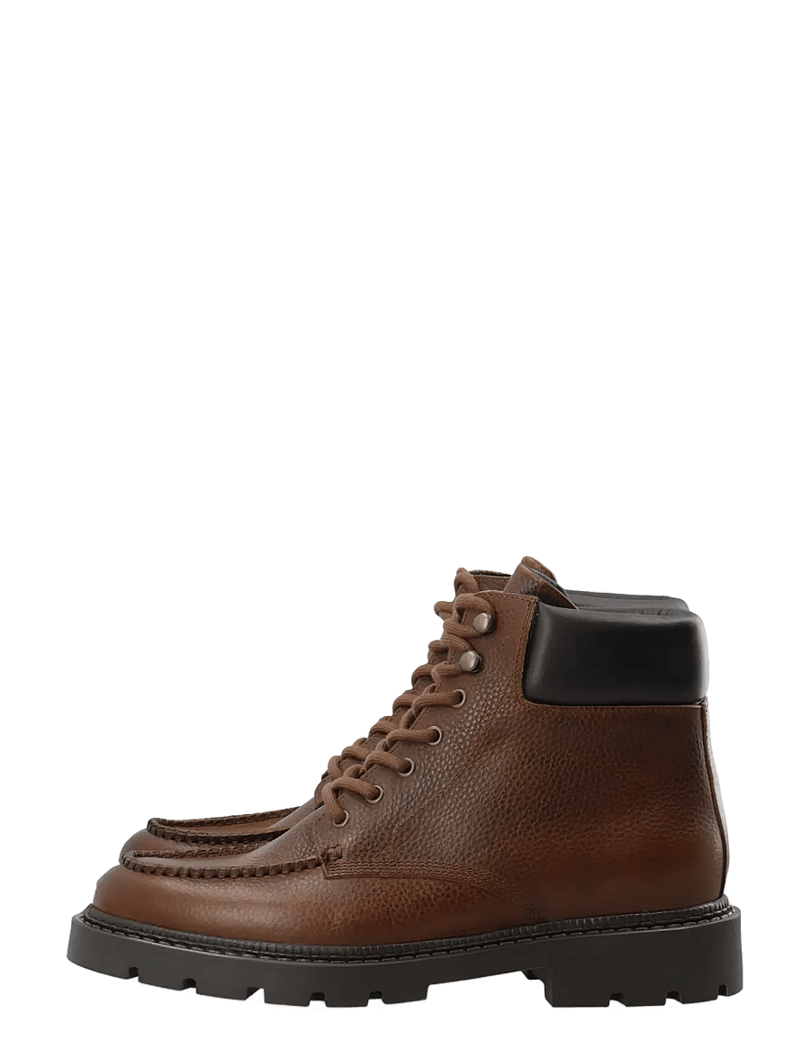 Bianco - BIAJEFF Engineer Boot Texas Tumbled - schnürstiefel - tan - 5