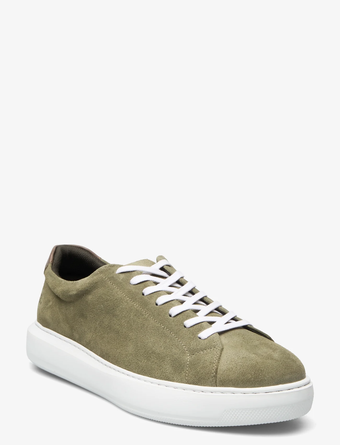 Bianco - BIAGARY Sneaker Suede - low tops - light olive - 0