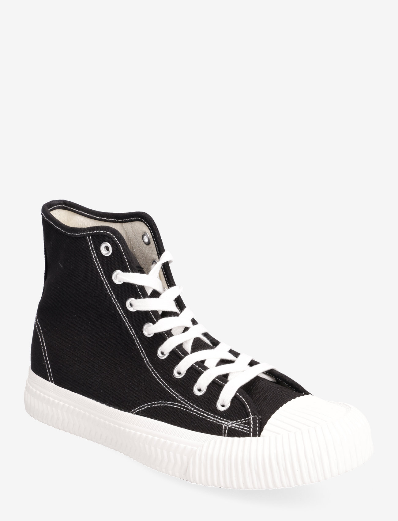 Bianco - BIAJEPPE Sneaker High Canvas - laisvalaikio batai aukštu aulu - black - 0