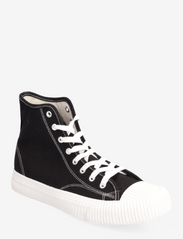 Bianco - BIAJEPPE Sneaker High Canvas - korkeavartiset tennarit - black - 0