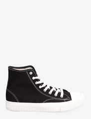 Bianco - BIAJEPPE Sneaker High Canvas - ar paaugstinātu potītes daļu - black - 1