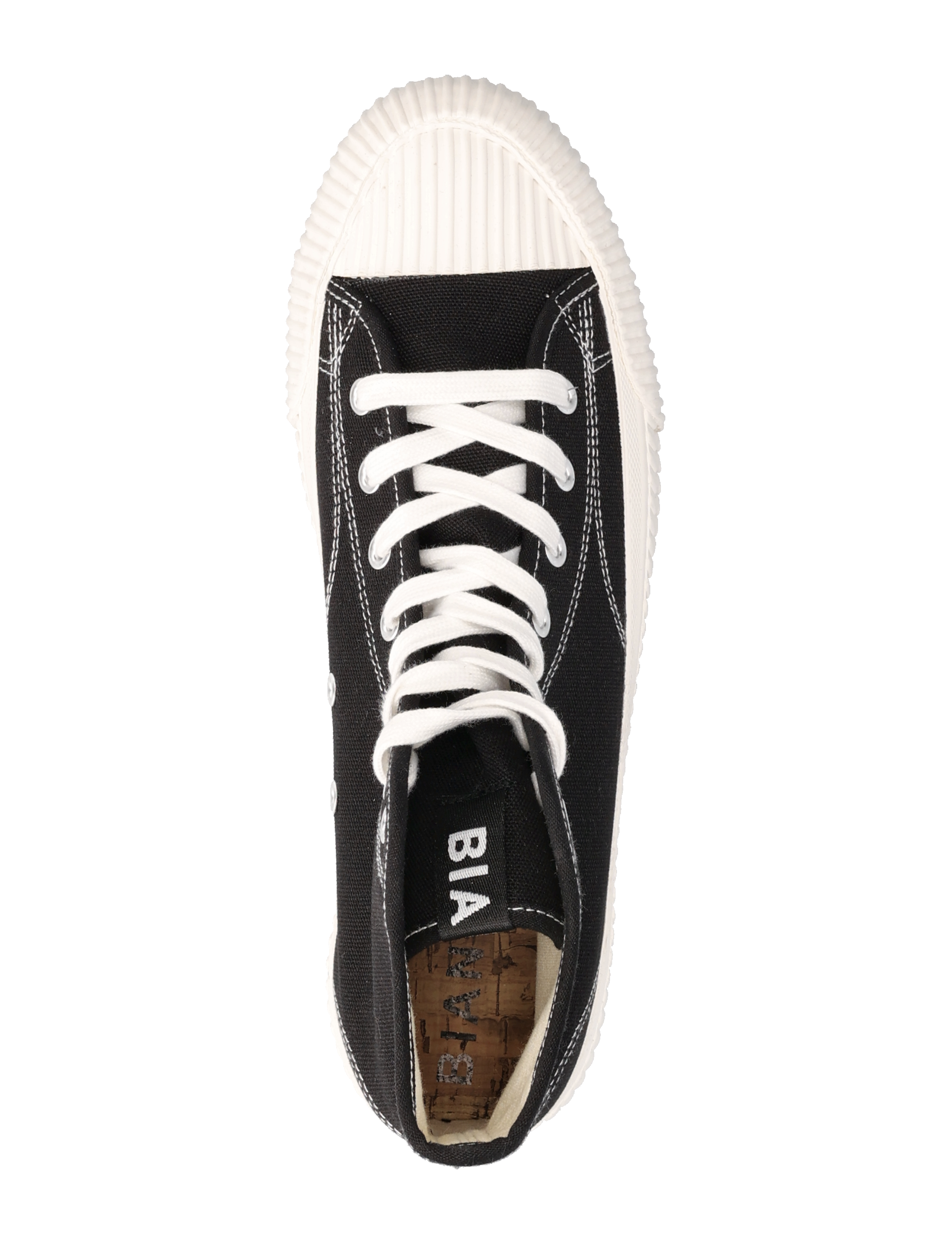 Bianco - BIAJEPPE Sneaker High Canvas - black - 3