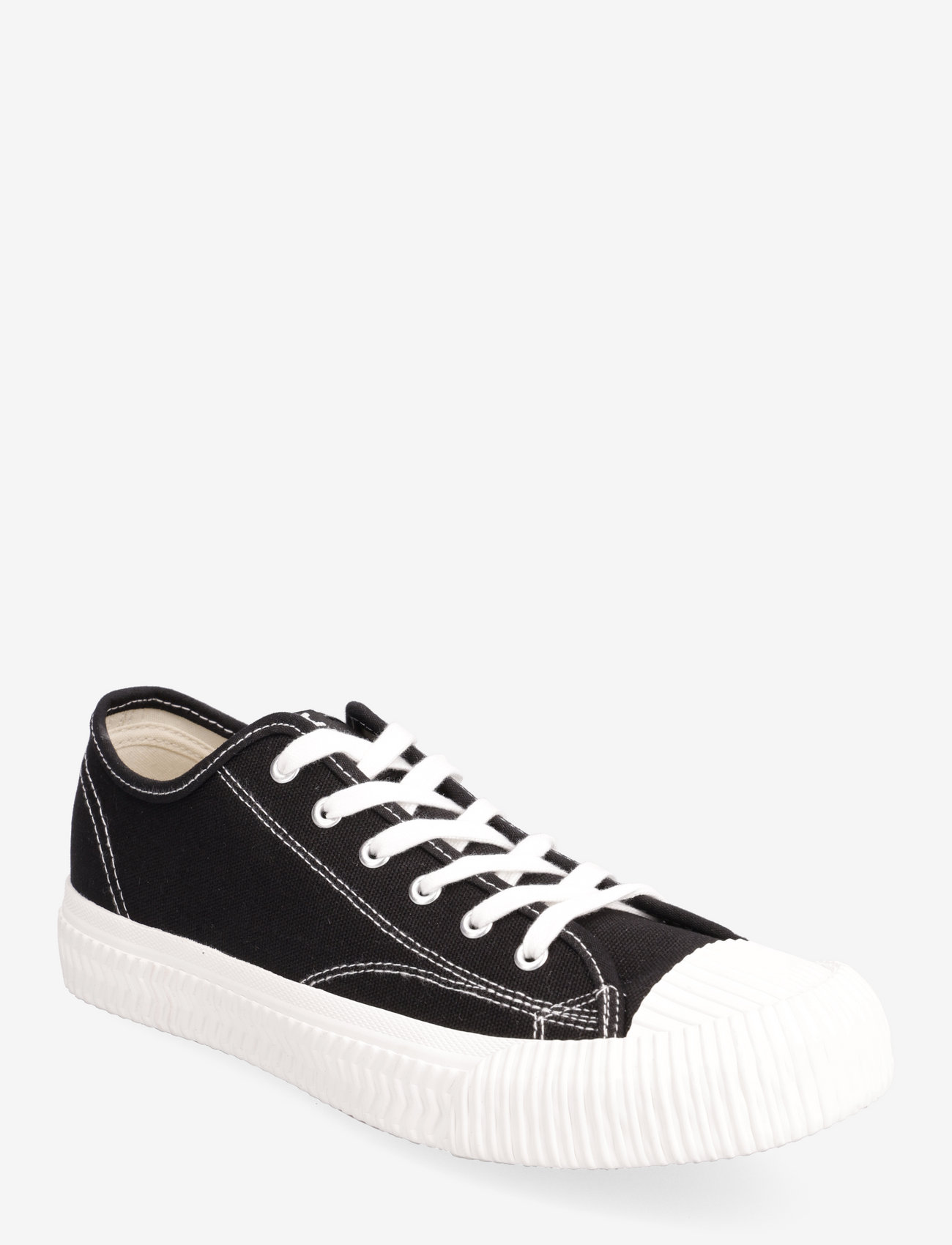 Bianco - BIAJEPPE Sneaker Canvas - matalavartiset tennarit - black - 0