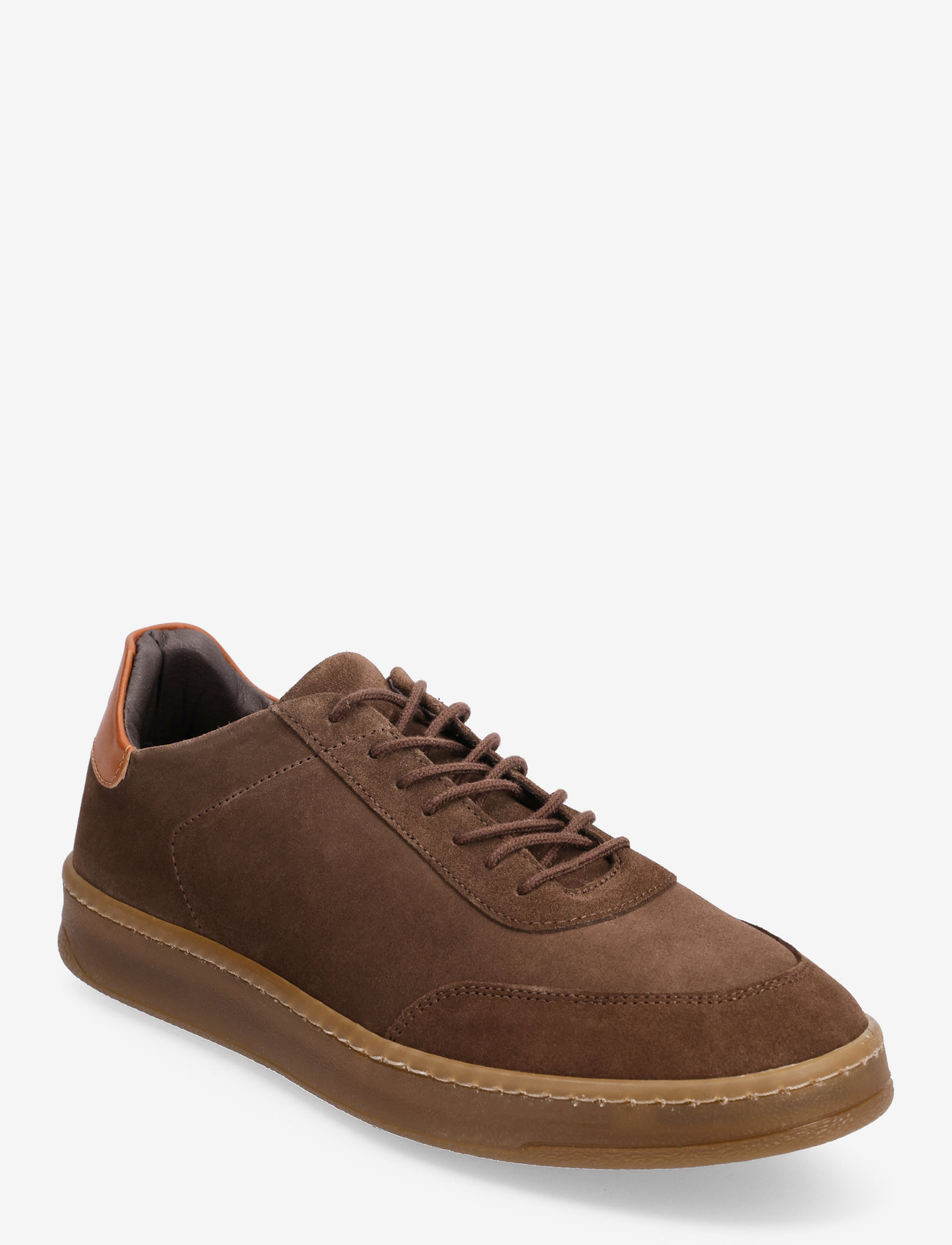 Bianco - BIACAMILO Sneaker Suede - laisvalaikio batai žemu aulu - dark brown - 0