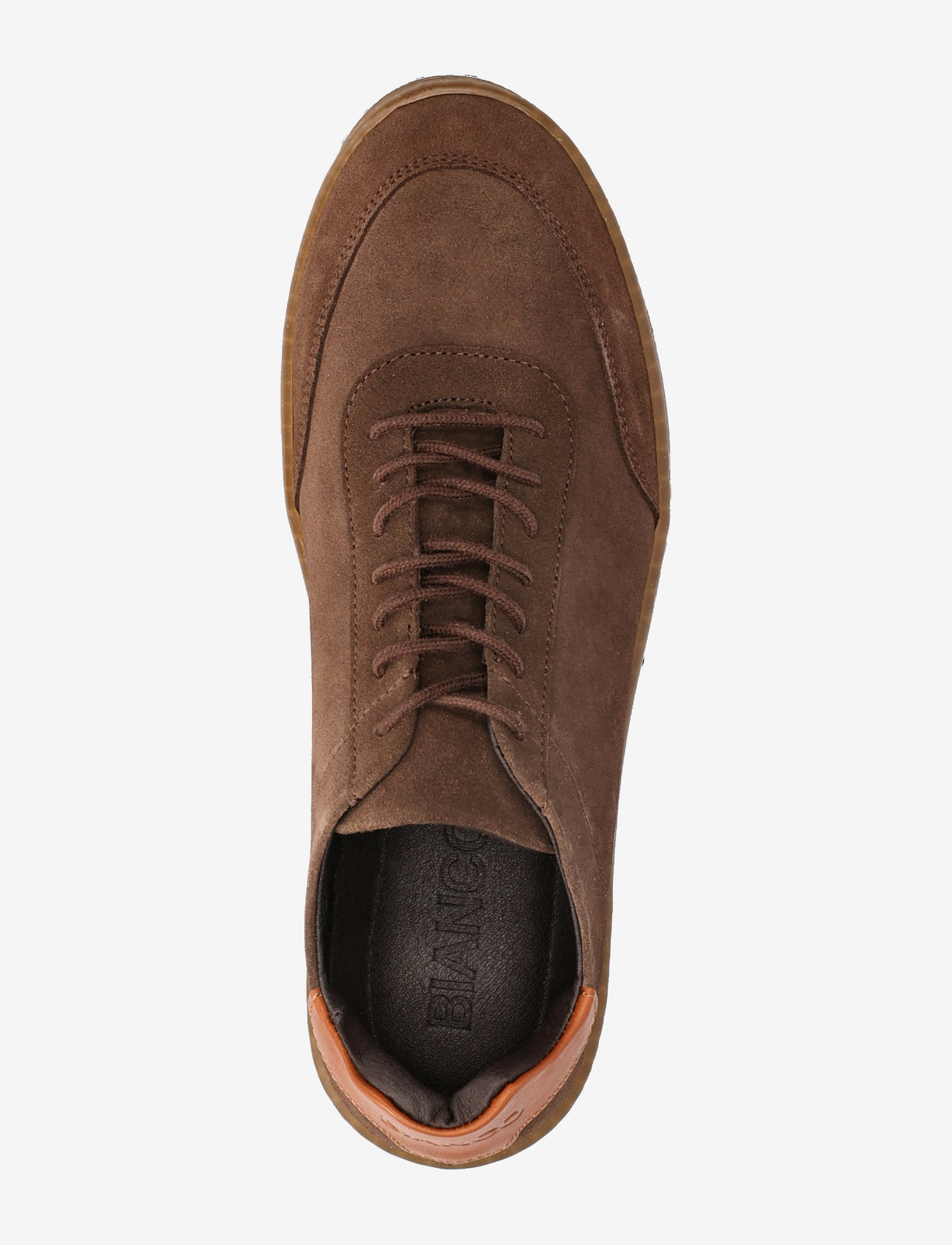 Bianco - BIACAMILO Sneaker Suede - dark brown - 3