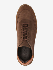 Bianco - BIACAMILO Sneaker Suede - laisvalaikio batai žemu aulu - dark brown - 3