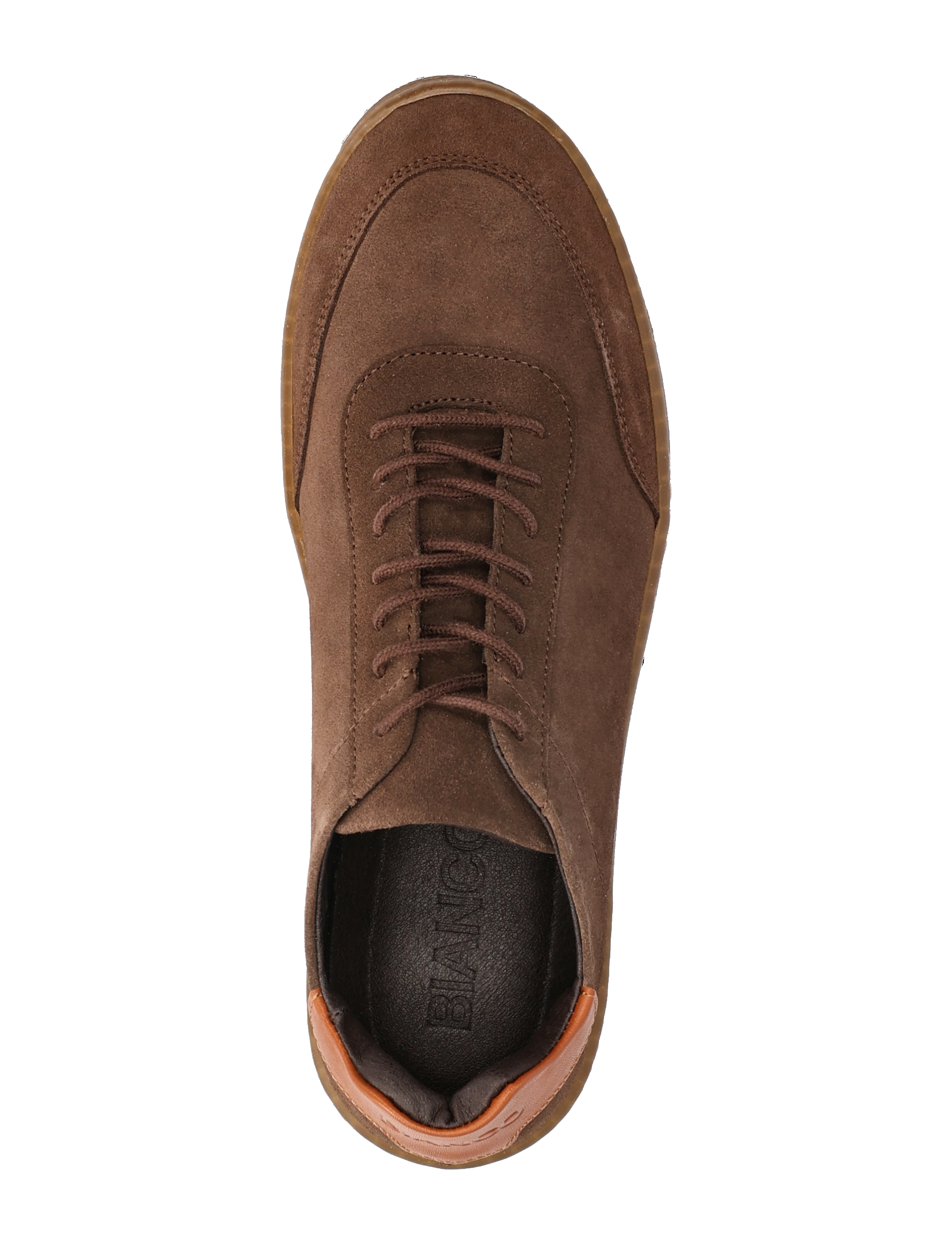 Bianco - BIACAMILO Sneaker Suede - dark brown - 3
