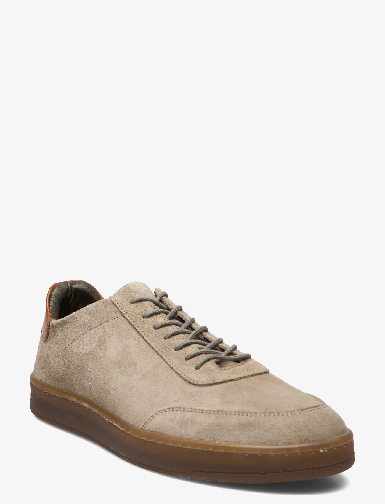 Bianco - BIACAMILO Sneaker Suede - low tops - light olive - 0