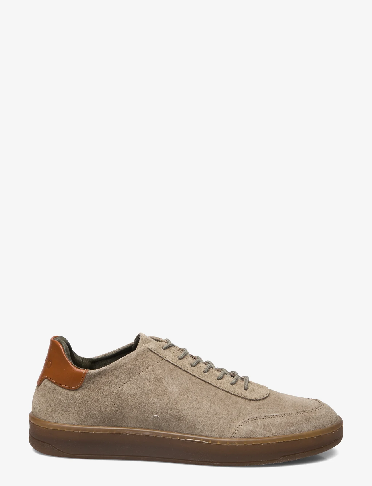 Bianco - BIACAMILO Sneaker Suede - laisvalaikio batai žemu aulu - light olive - 1