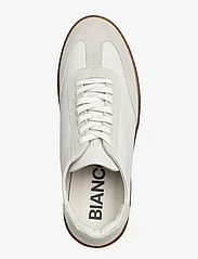 Bianco - BIACAMILO Mix Sneaker Velvet & Suede - lav ankel - off white - 3