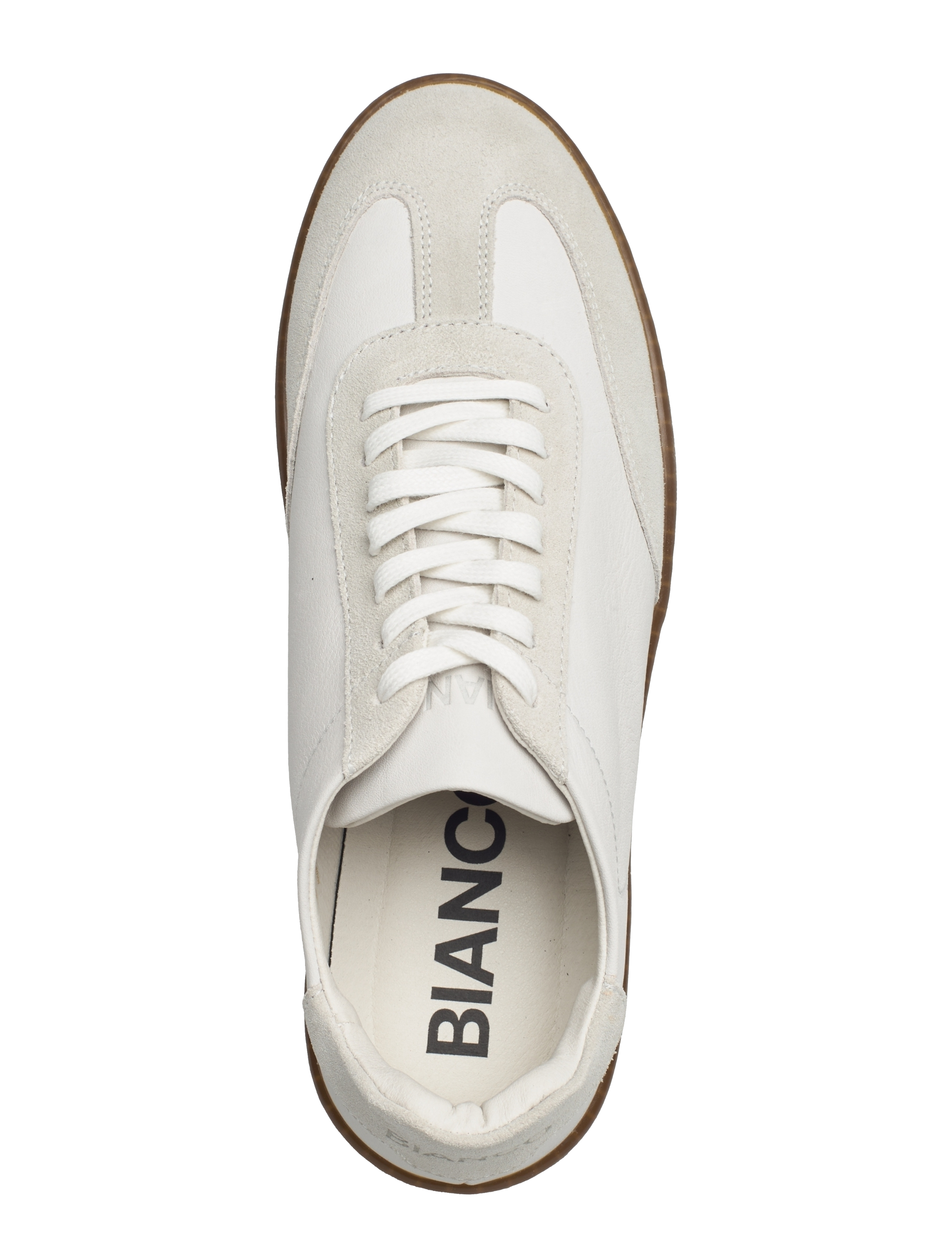 Bianco - BIACAMILO Mix Sneaker Velvet & Suede - off white - 3