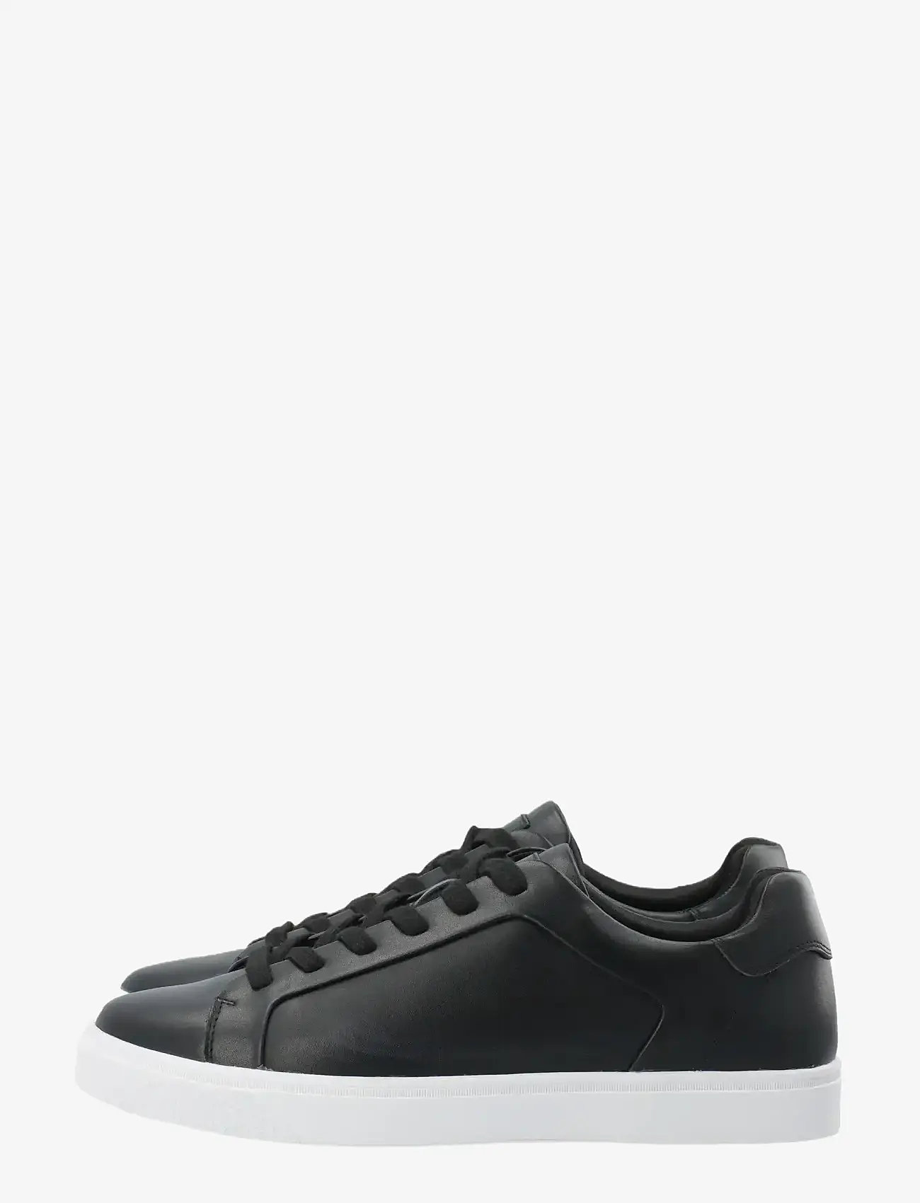 Bianco - BIAJACK Sneaker Smooth Leather - låga sneakers - black - 5
