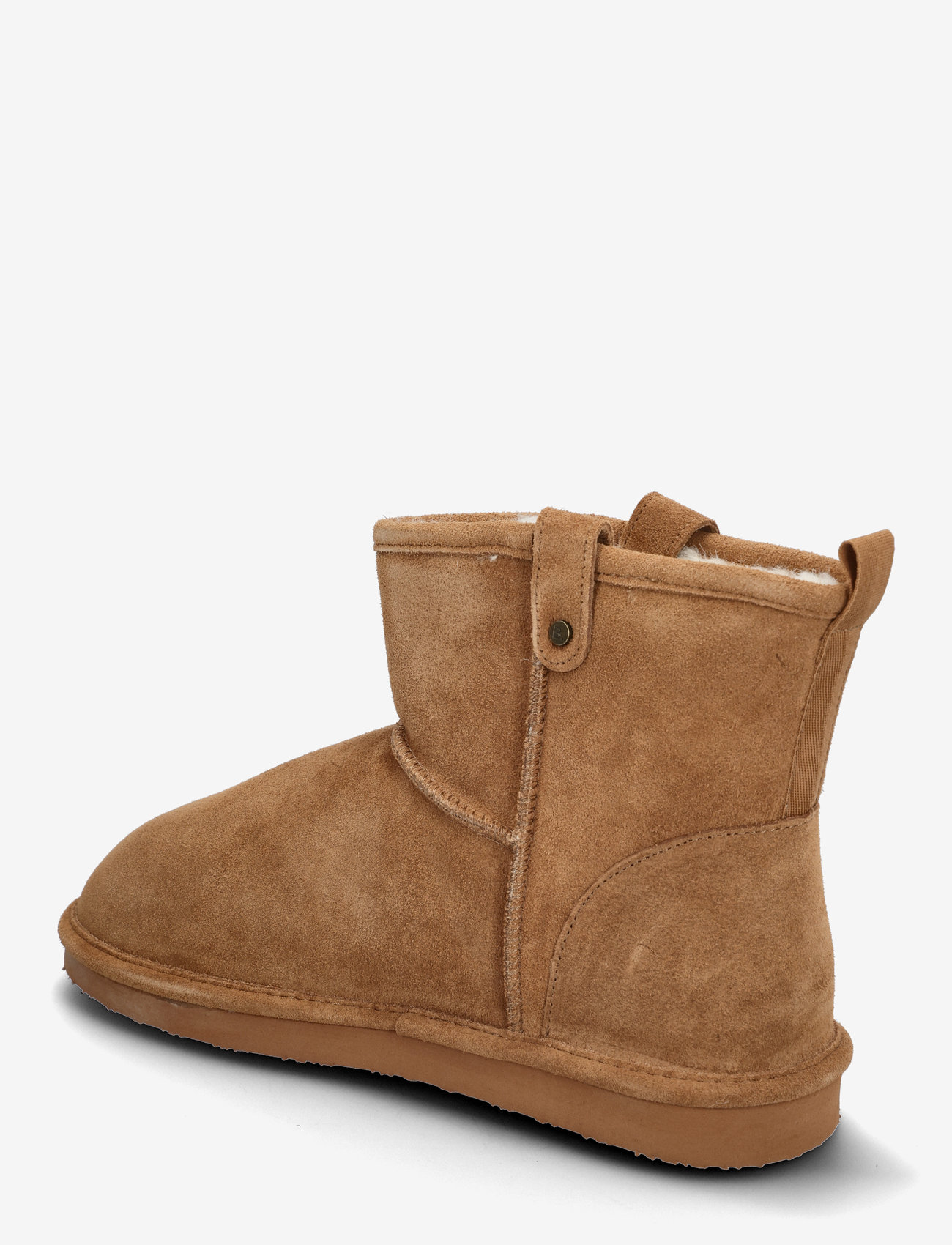 Bianco - BIASNOWMAN Short Boot Suede - winterstiefel - cognac - 2