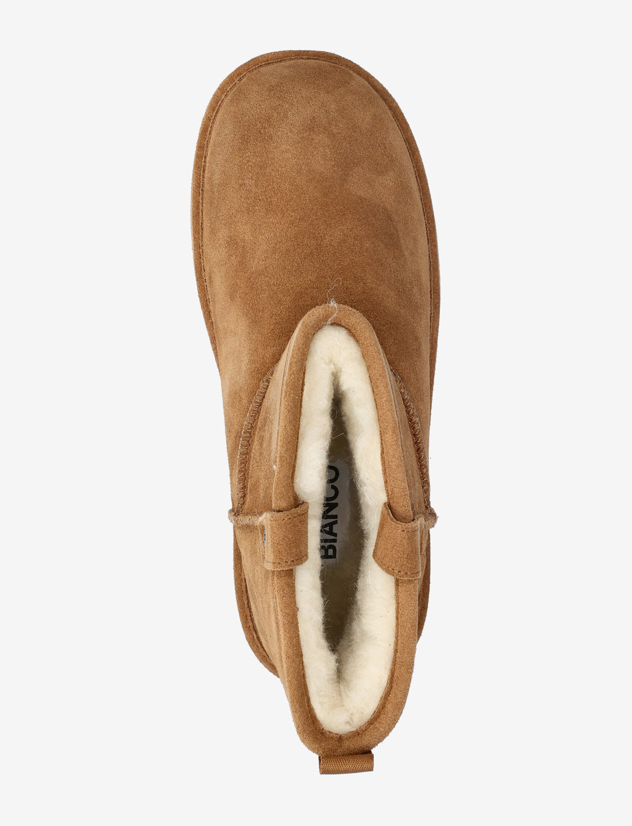 Bianco - BIASNOWMAN Short Boot Suede - winterstiefel - cognac - 3