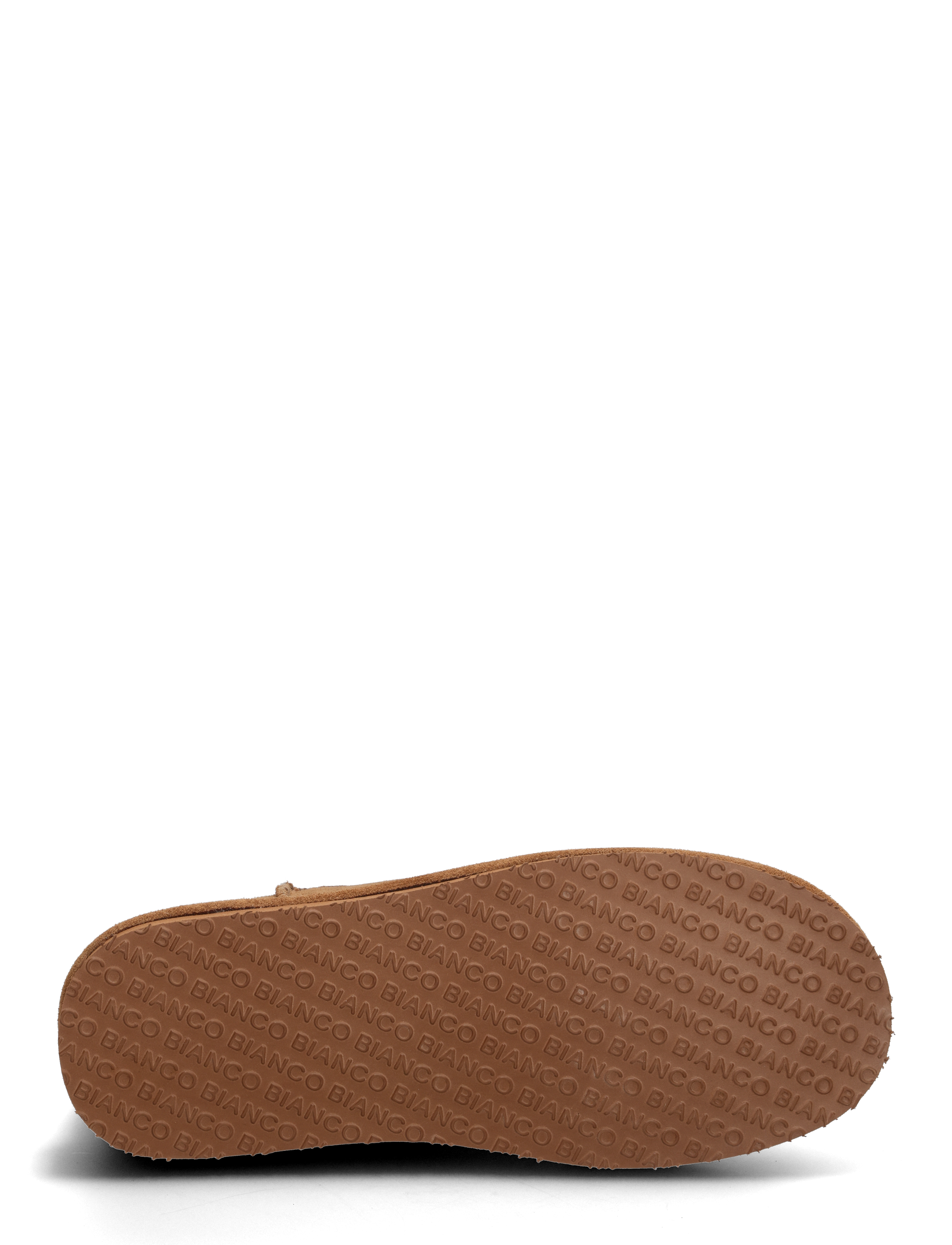 Bianco - BIASNOWMAN Short Boot Suede - vinterstøvler - cognac - 3