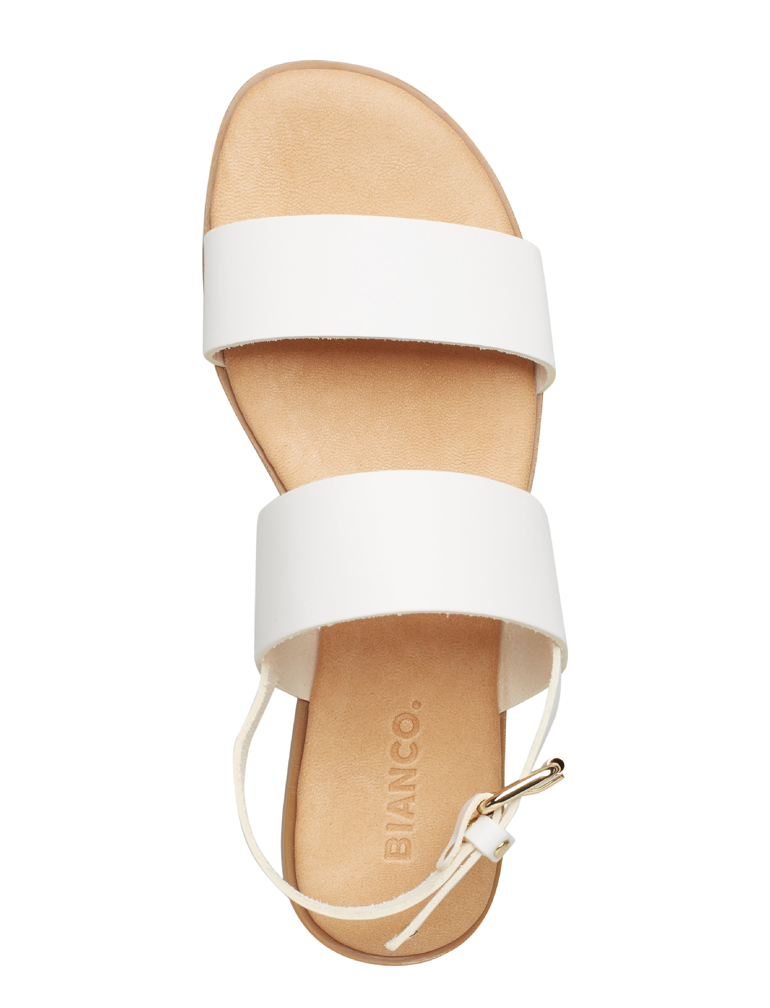 Bianco - BIABROOKE Basic Leather Sandal - white - 3