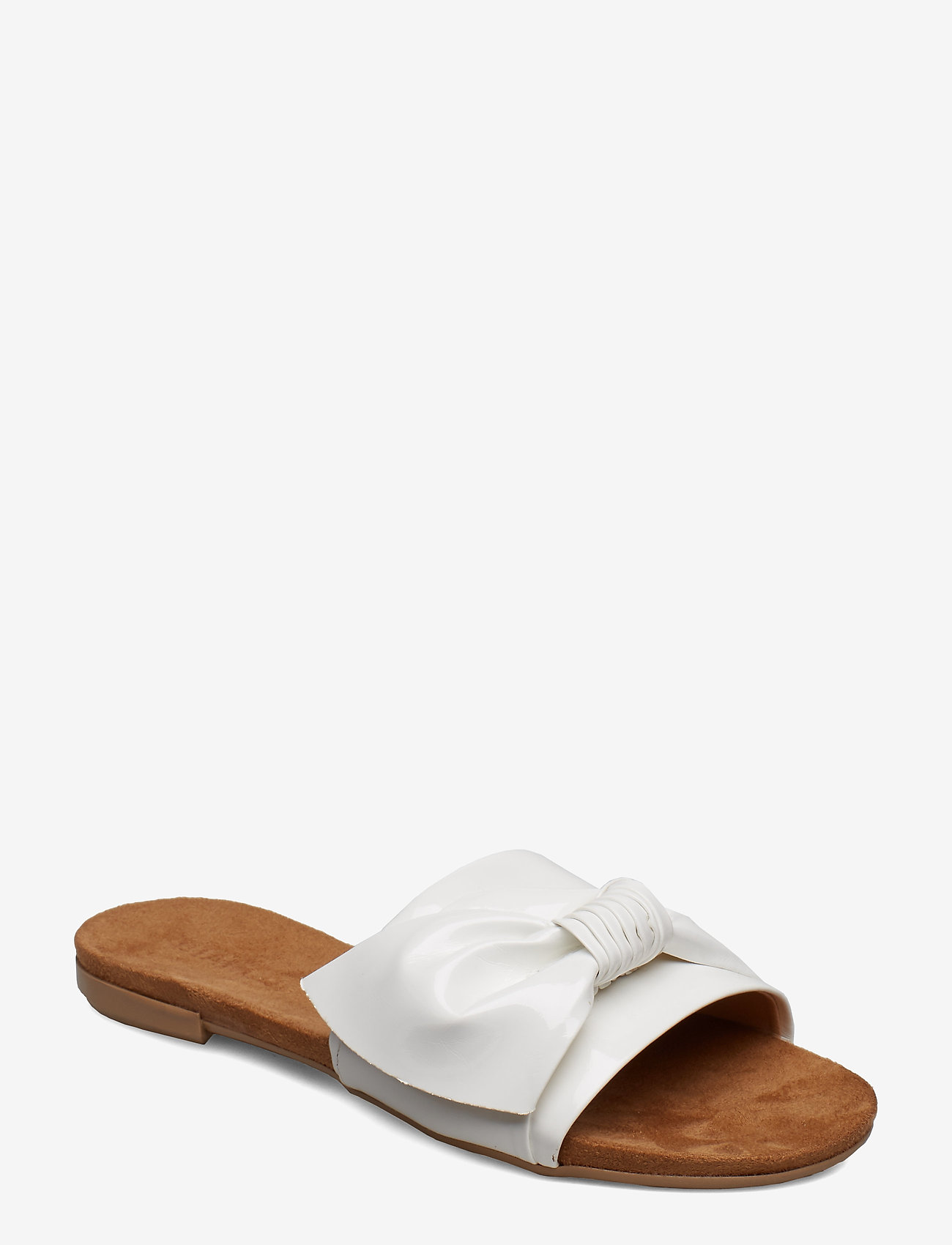 BIABONNIE Assym. Bow Slide - WHITE 3